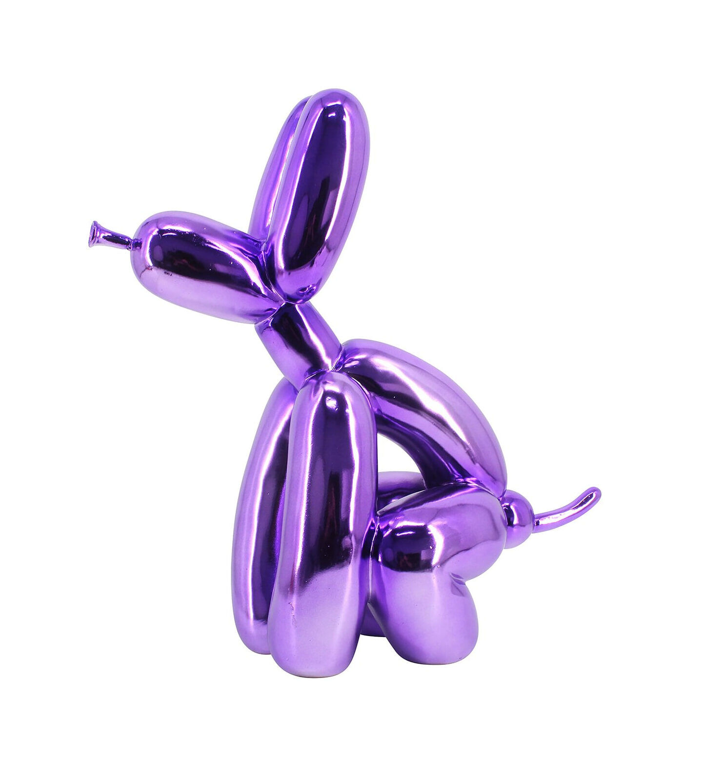 Richmond Decoratie Dog 36cm hoog - Paars
