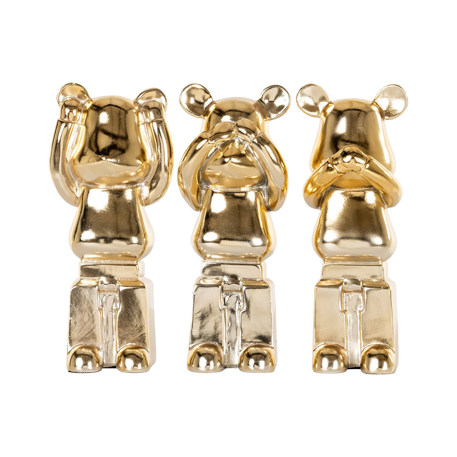 Richmond Decoratie Berna Set van 3 stuks - Goud