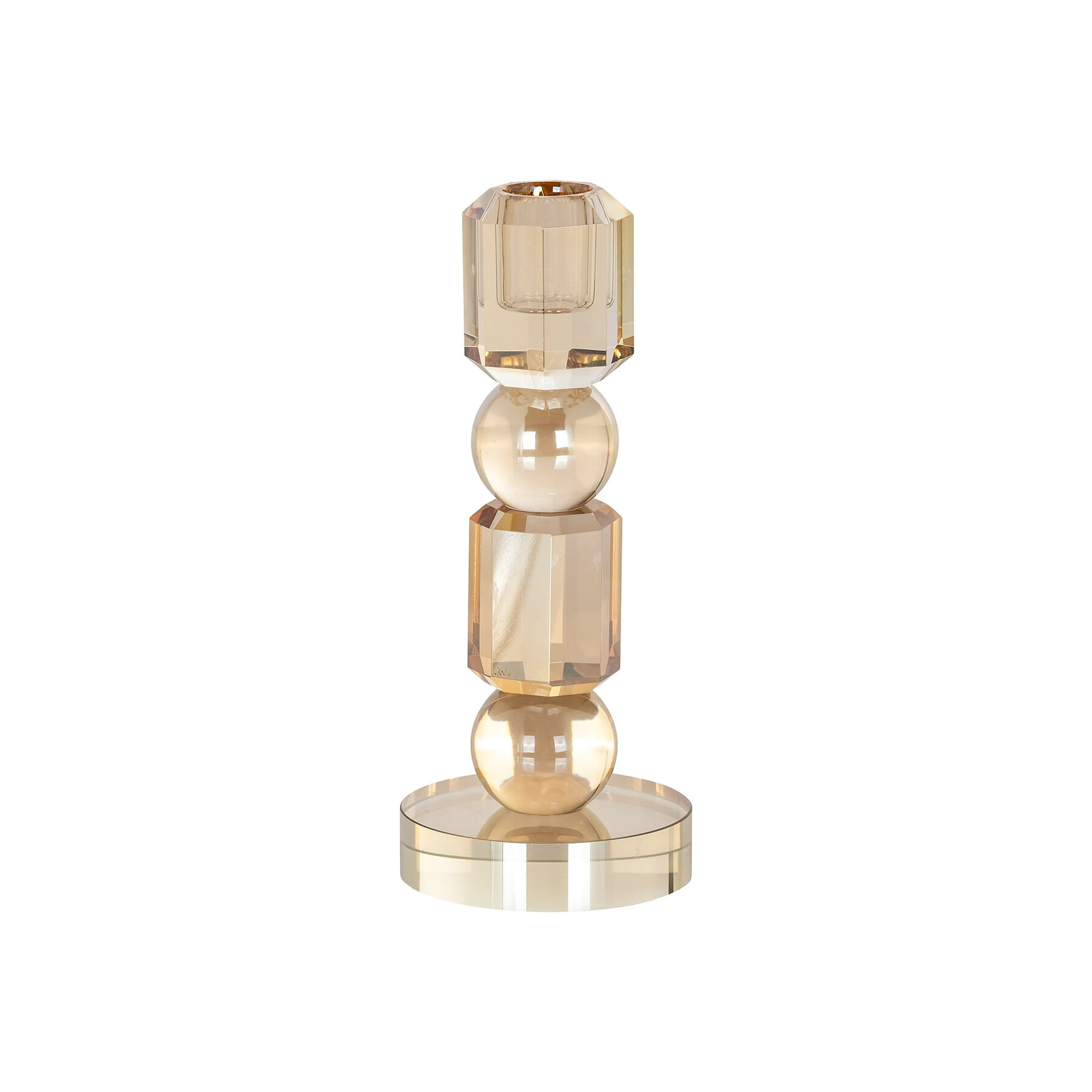 Richmond Interiors Richmond Kandelaar Meral 19cm hoog - Bruin