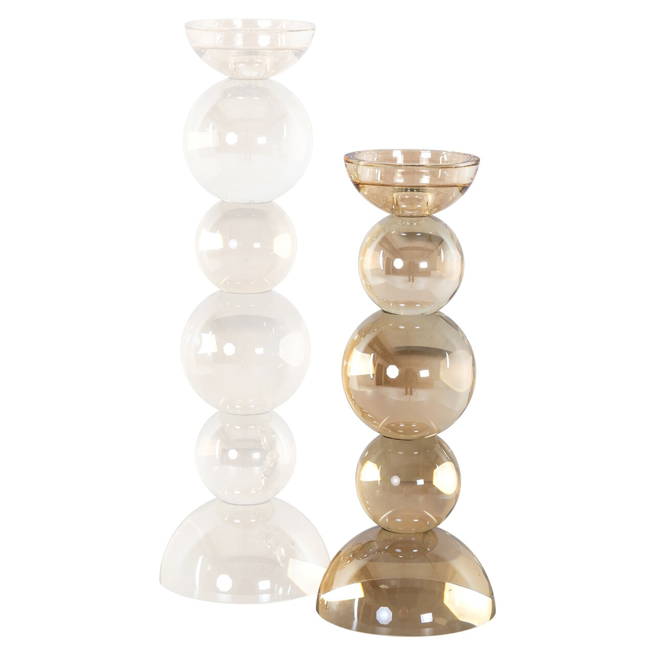 Richmond Kandelaar 'Emie' Glas, 30cm