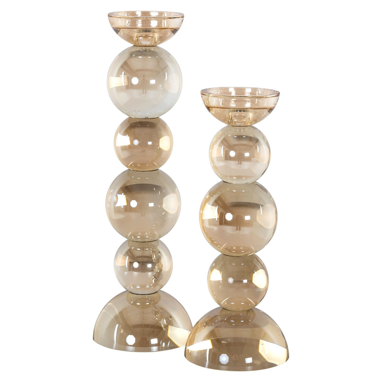 Richmond Kandelaar 'Emie' Glas, 39cm