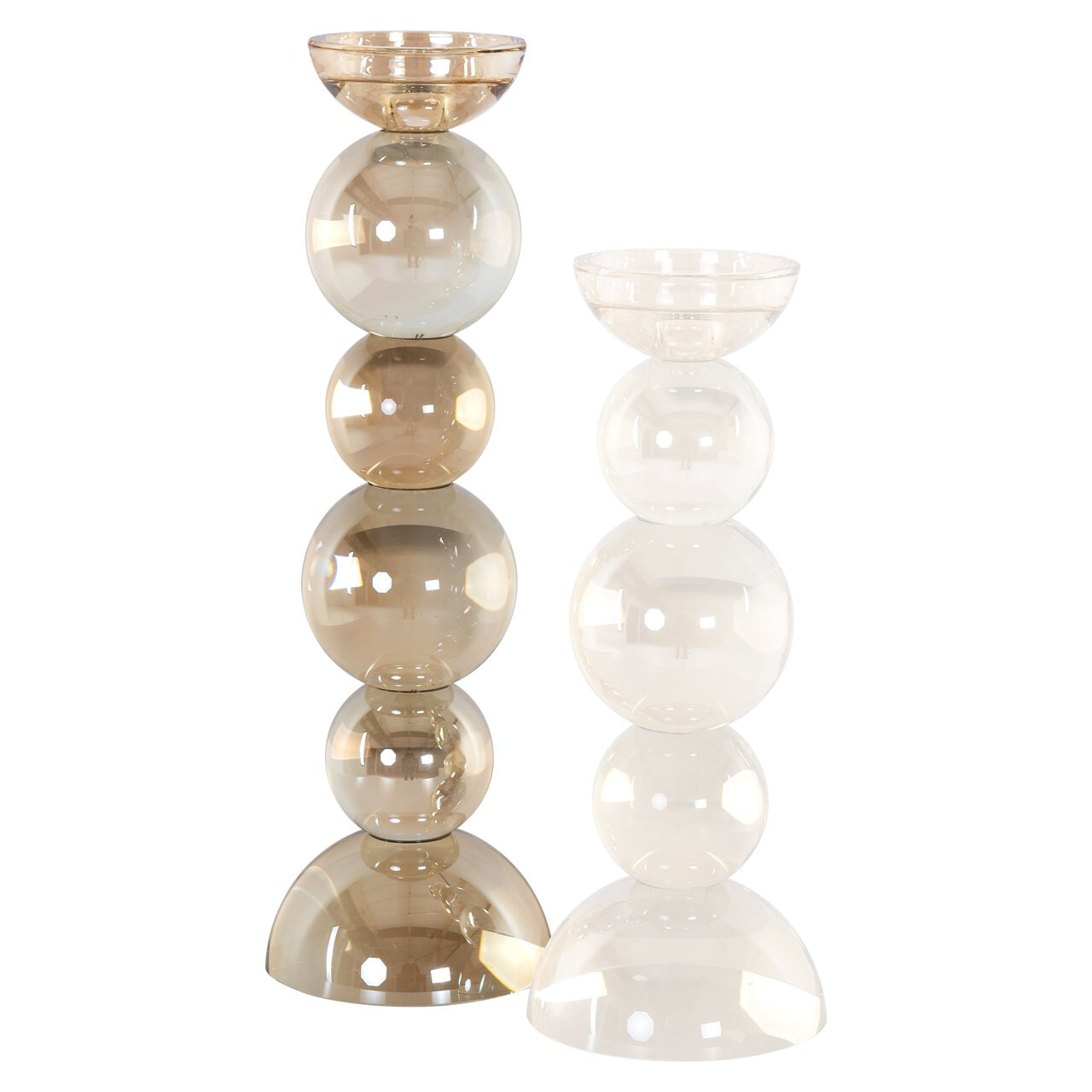 Richmond Kandelaar 'Emie' Glas, 39cm