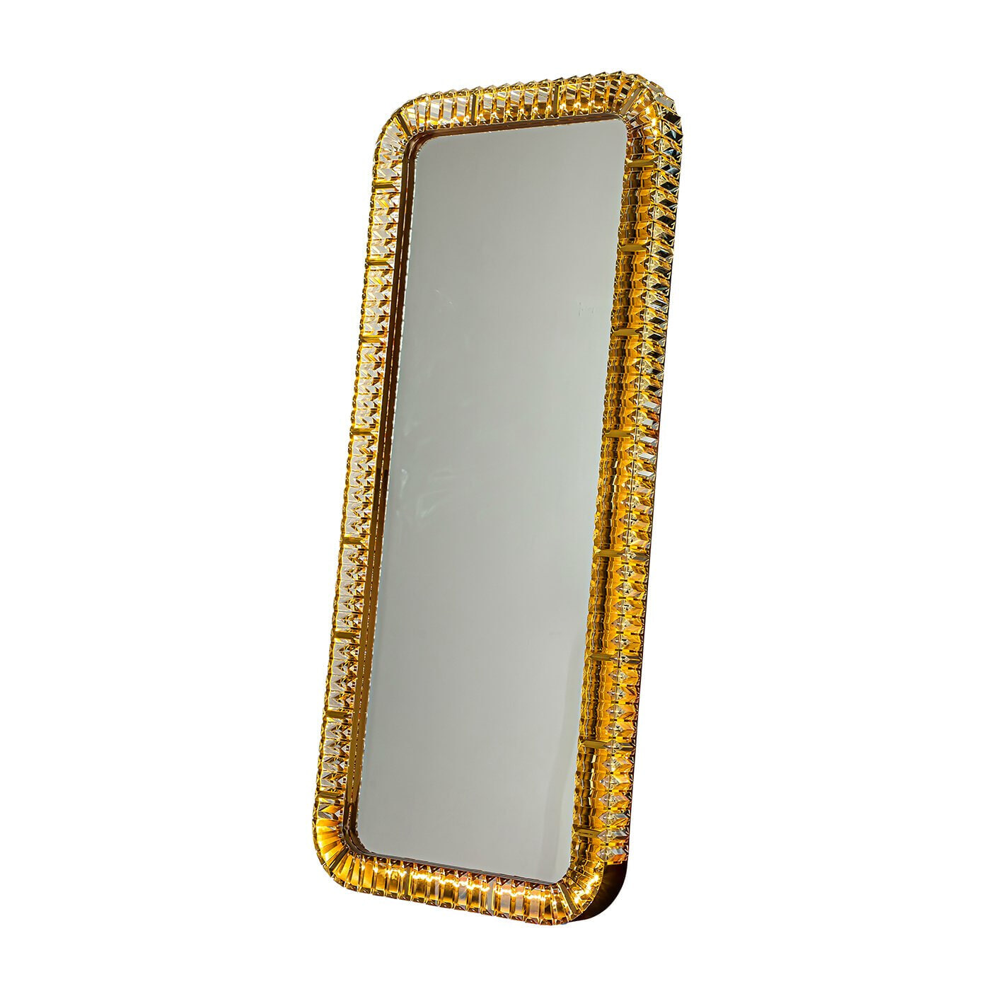 Richmond Vloerlamp/Spiegel 'Kahlo' Crystal, 170cm