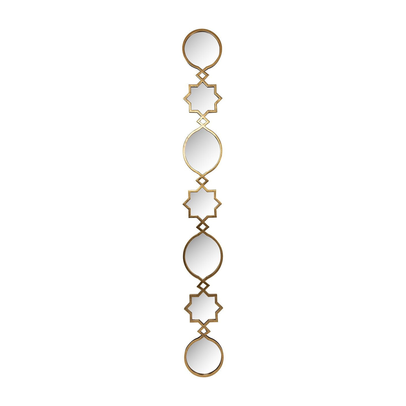 Richmond Spiegel Babice 227 x 26cm - Goud - Passpiegel