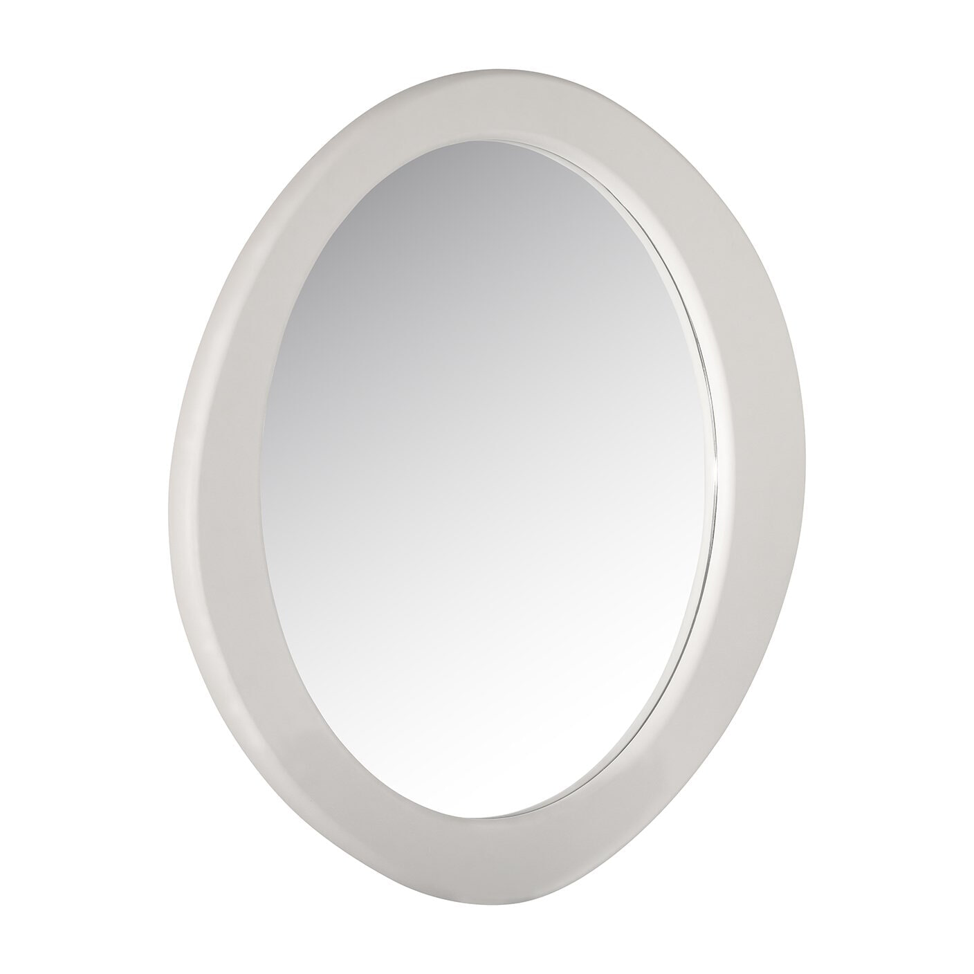 Richmond Organische Spiegel 'Bloomstone' 120 x 108cm, kleur Wit