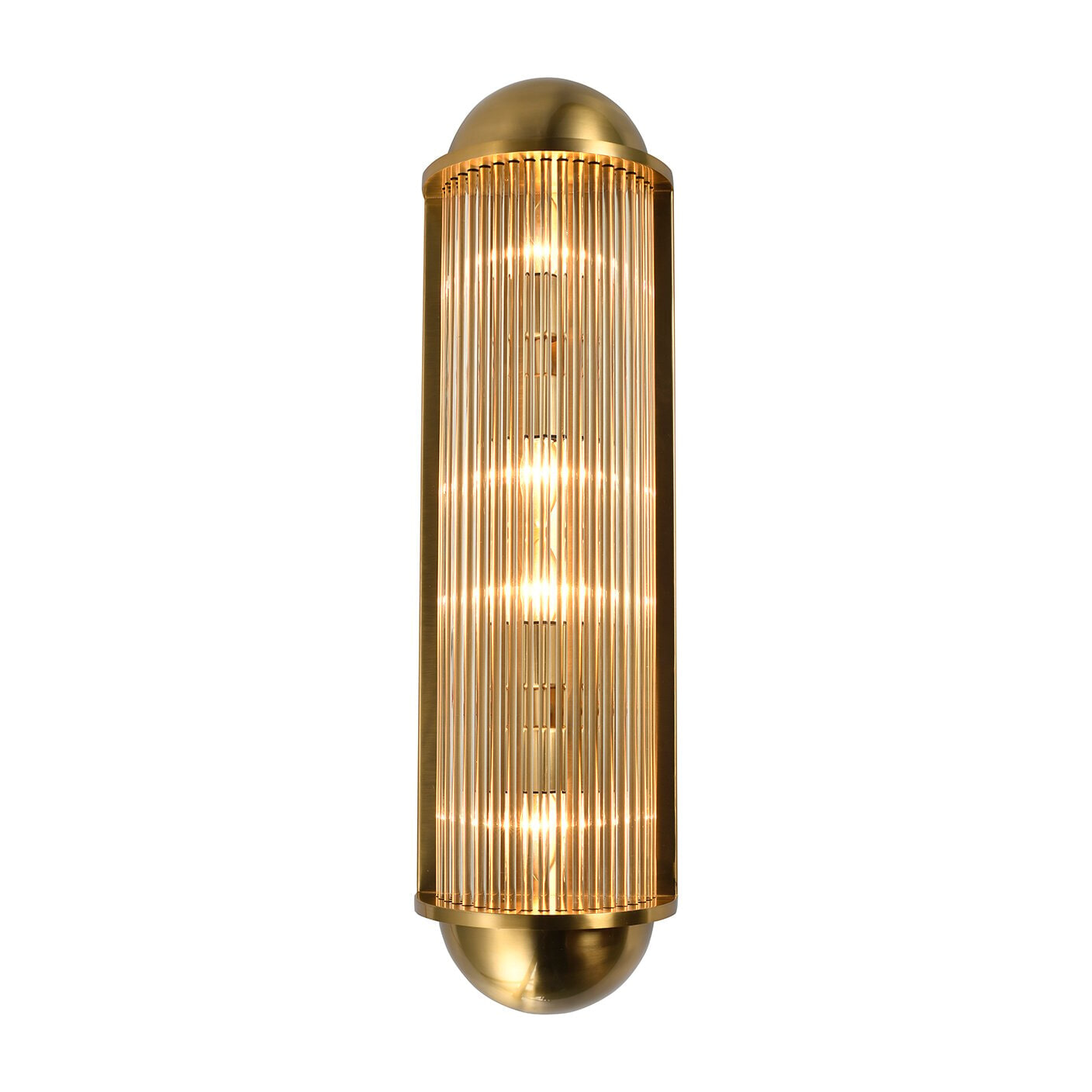 Richmond Wandlamp 'Leeza' 80cm, kleur Brushed Gold