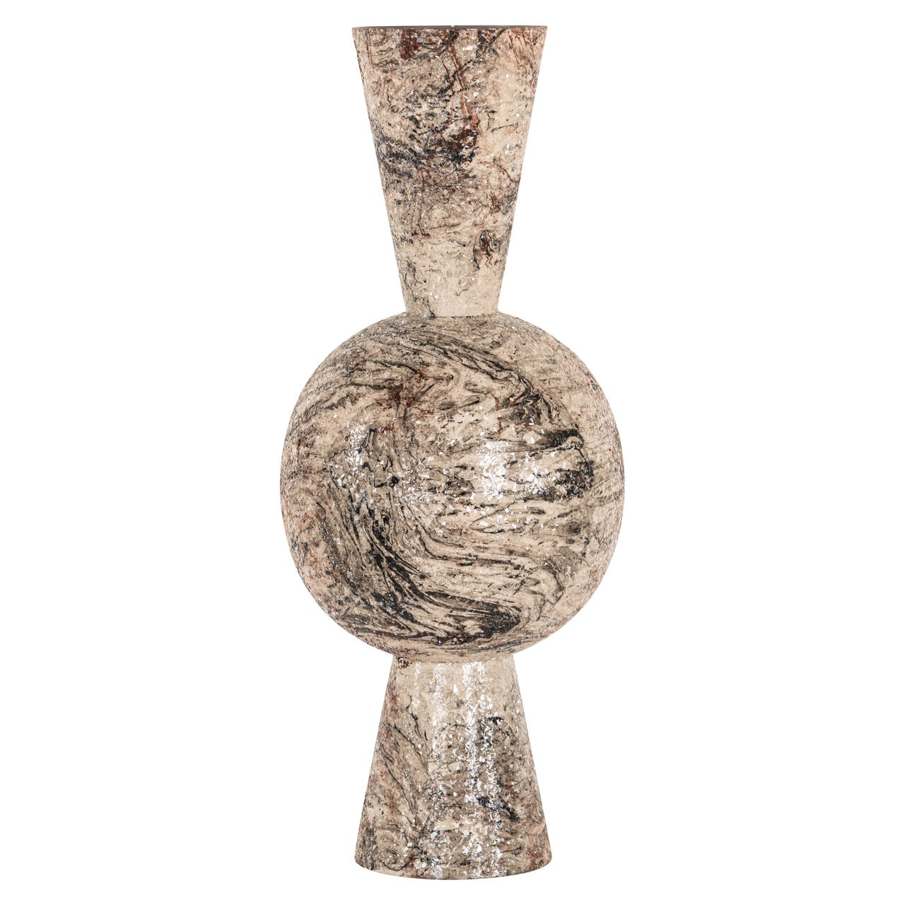 Richmond Vaas 'Moisa' 75cm, kleur Beige