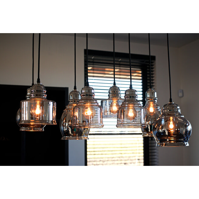 Richmond Hanglamp 'Bryon' 8-lamps