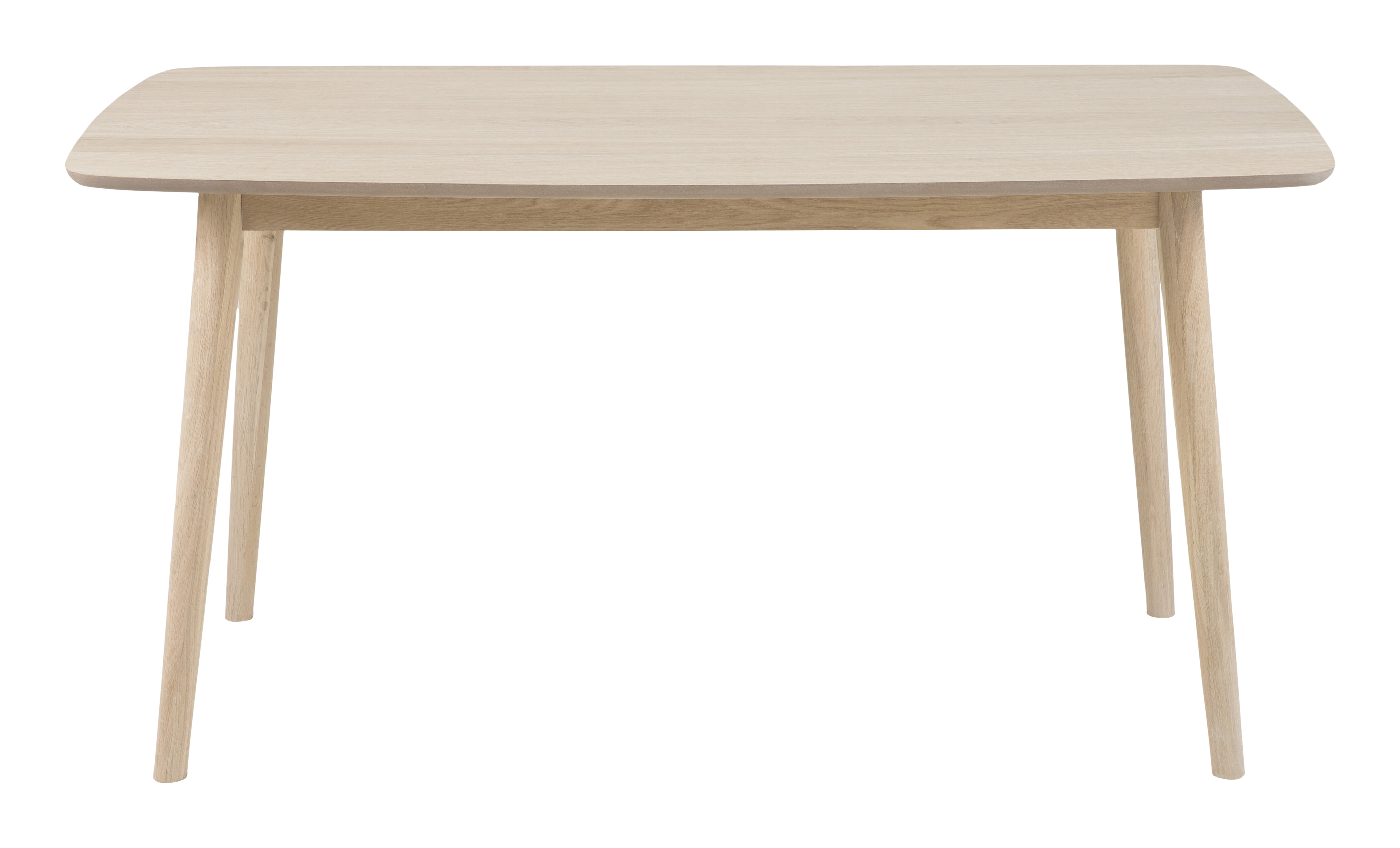 Bendt Eettafel 'Ebbe' 150 x 80cm, kleur Whitewash