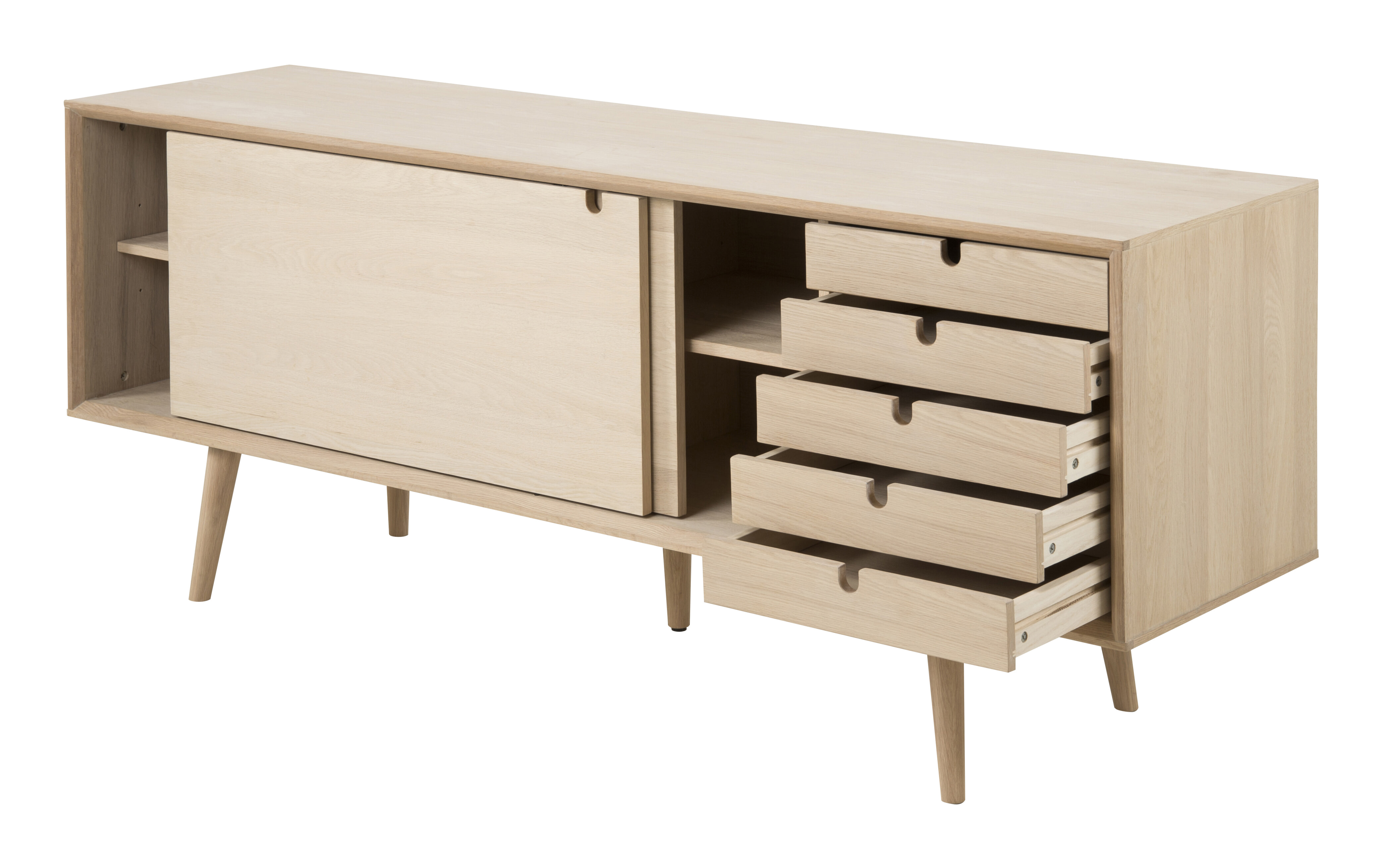 Bendt Dressoir 'Sigfred' eiken, 180cm