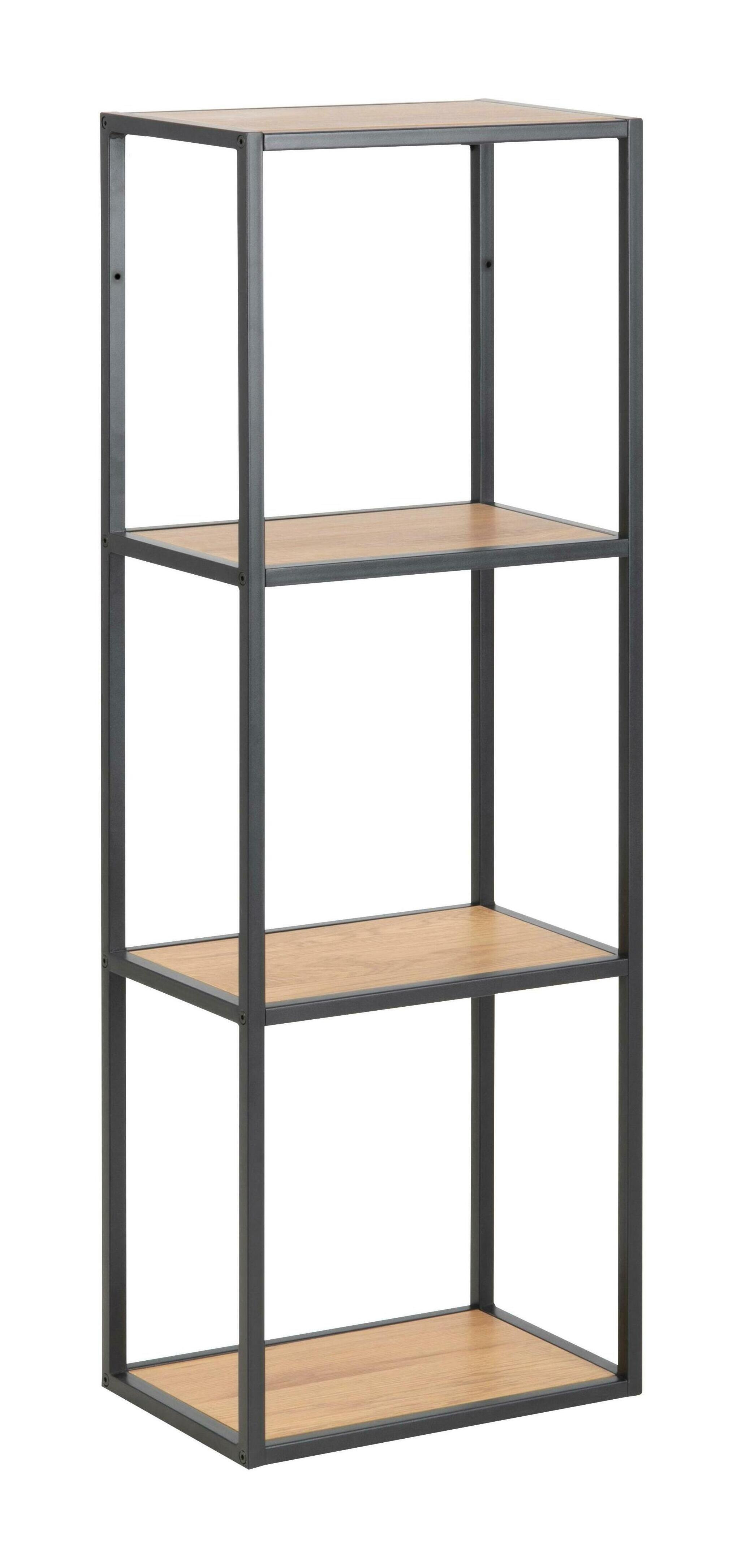 Sohome Hangend Wandrek Joannie - Eiken en metaal - 108 x 37cm
