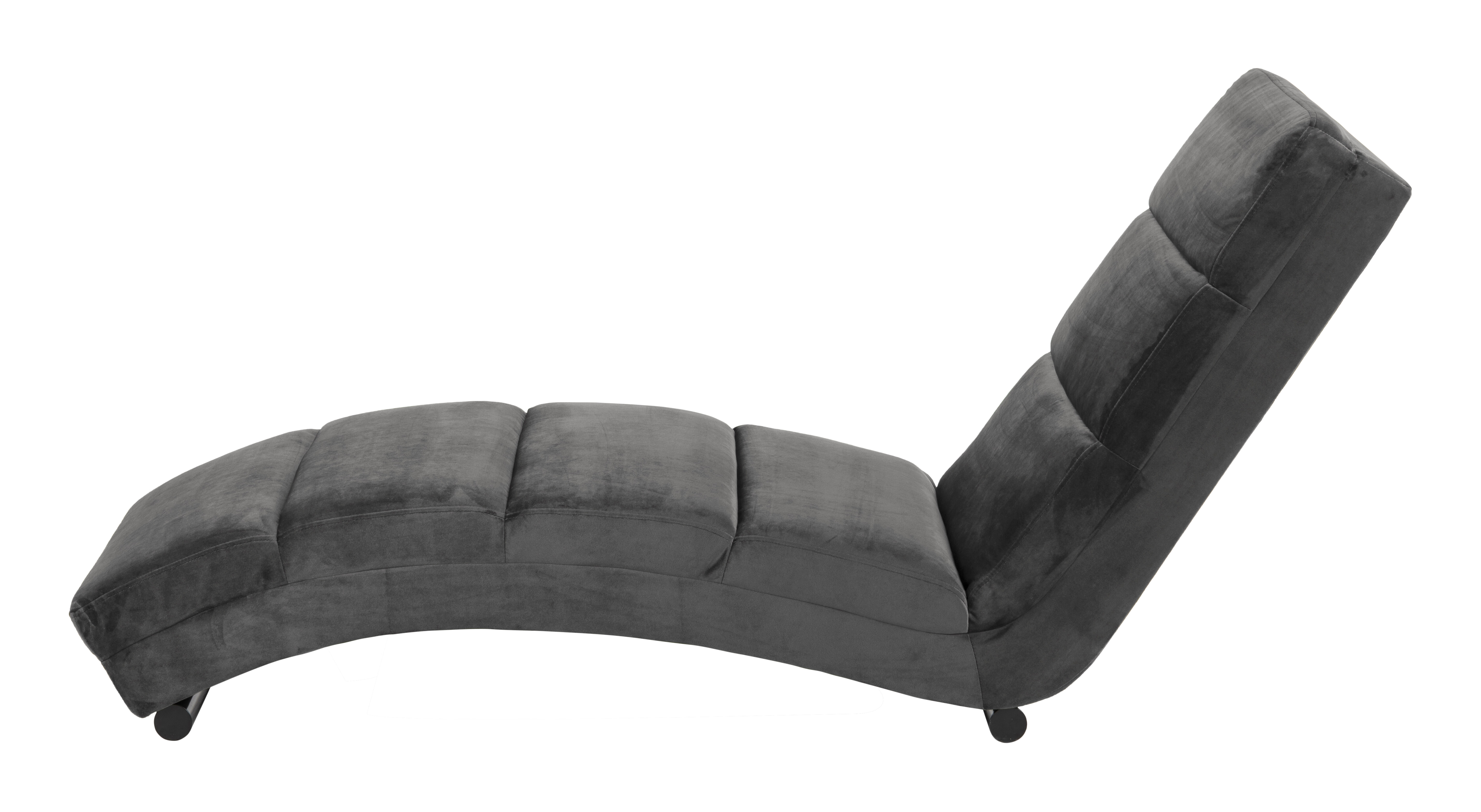 Bendt Relaxfauteuil 'Lauri' Velvet, kleur Donkergrijs