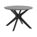 Bendt Ronde Eettafel 'Evald' 105cm, kleur Zwart