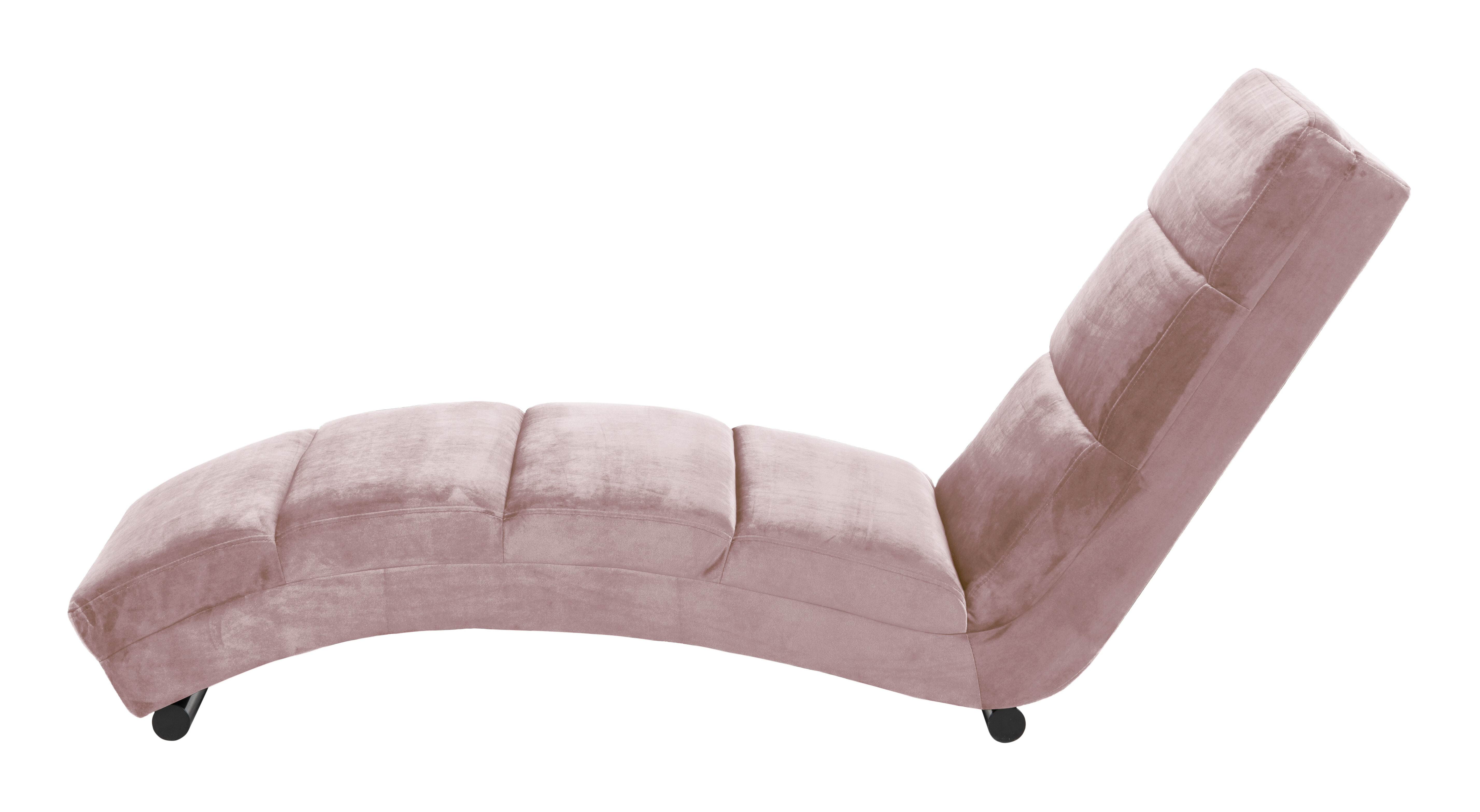 Bendt Relaxfauteuil 'Lauri' Velvet, kleur Dusty Rose
