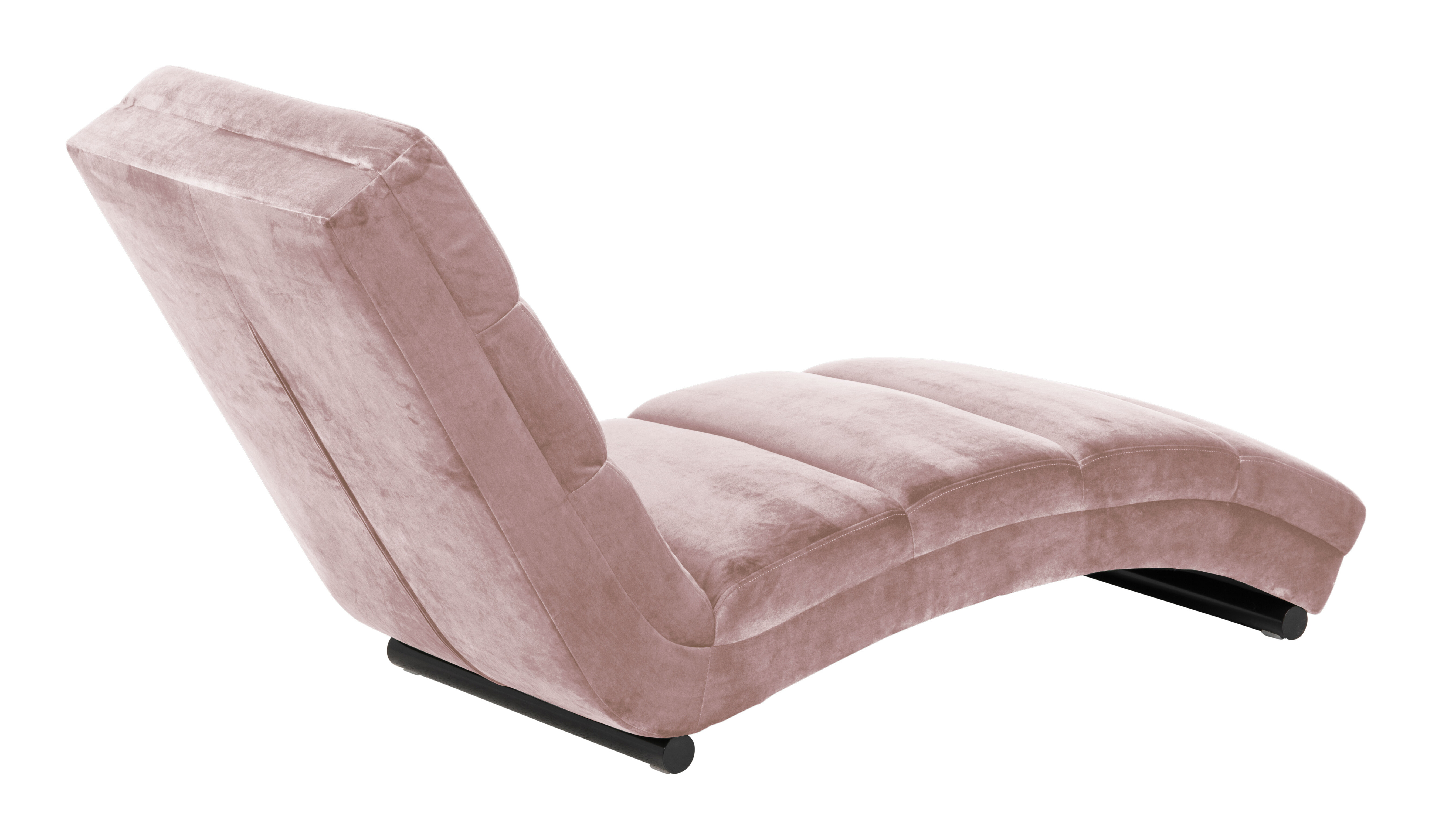 Bendt Relaxfauteuil 'Lauri' Velvet, kleur Dusty Rose