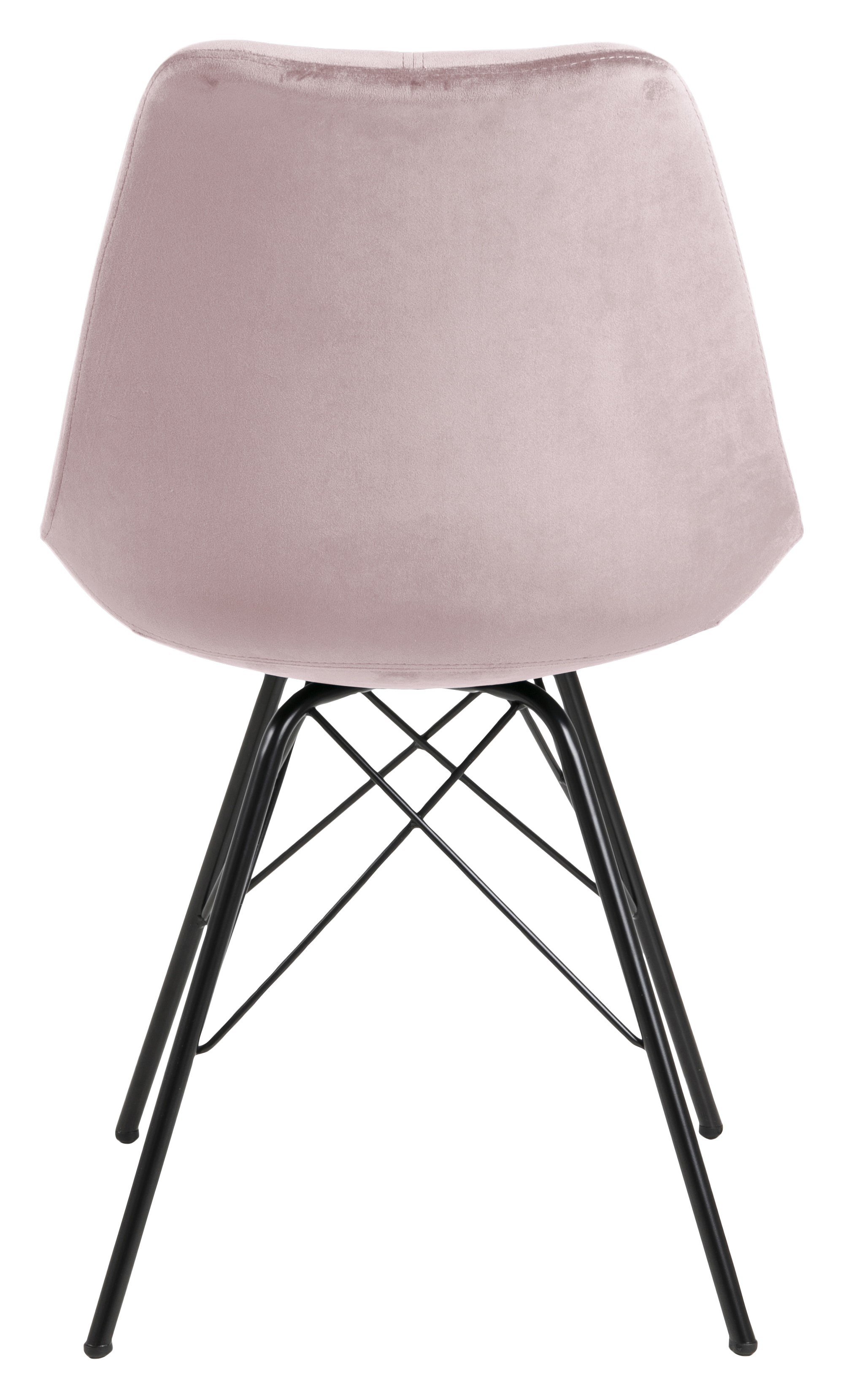 Bendt Eetkamerstoel 'Liva' Velvet, kleur Dusty Rose