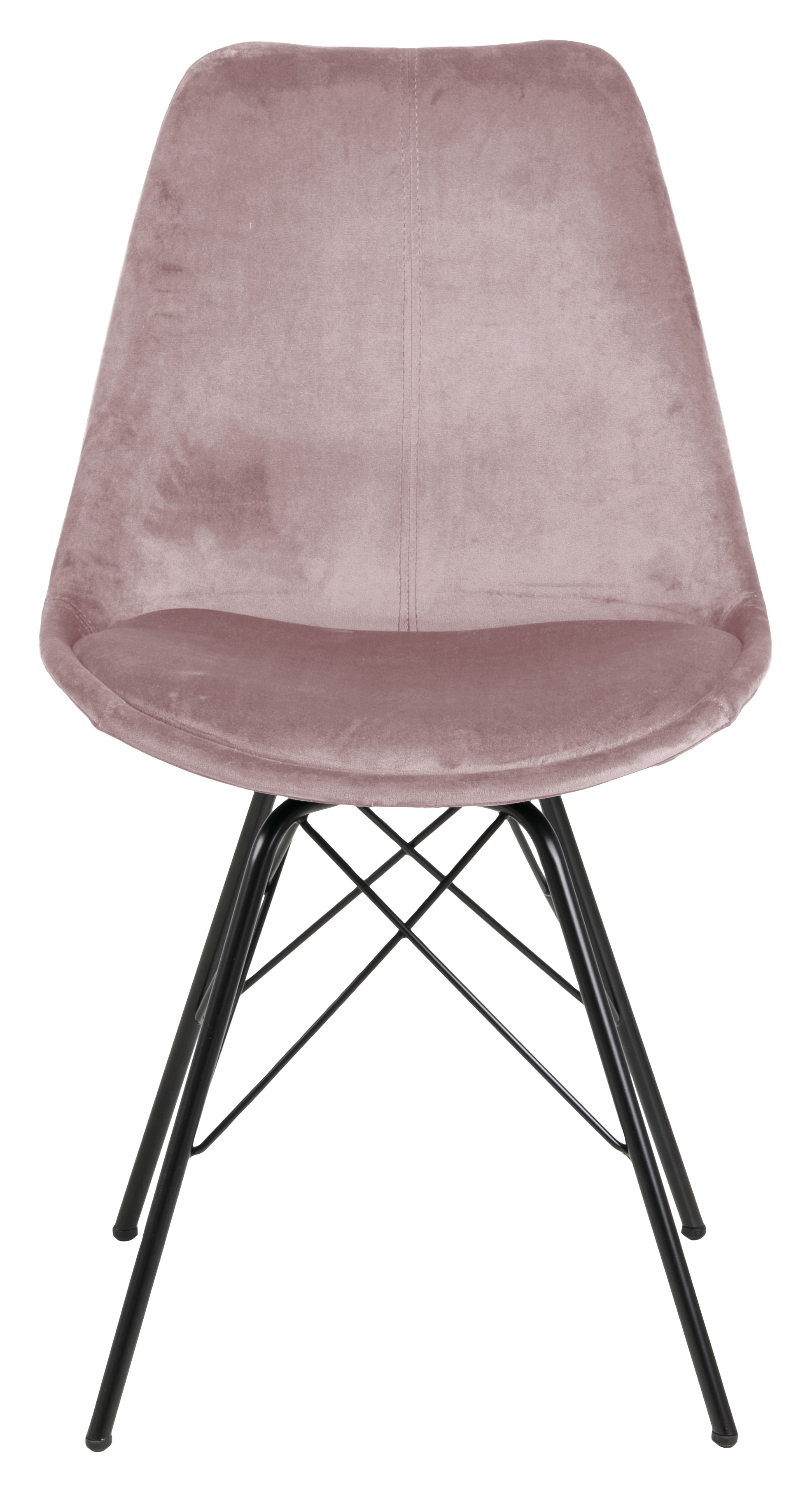 Bendt Eetkamerstoel 'Liva' Velvet, kleur Dusty Rose