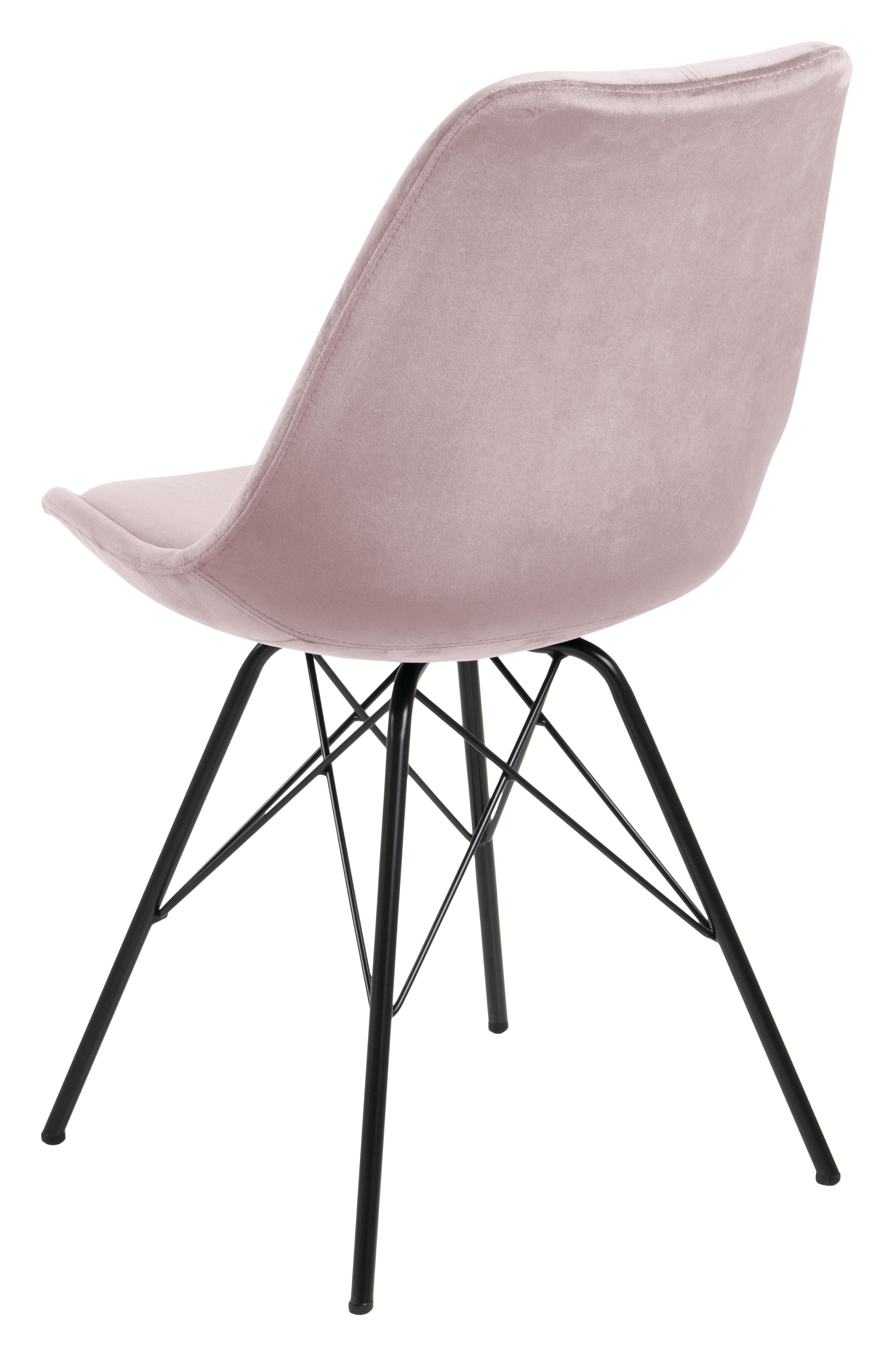 Bendt Eetkamerstoel 'Liva' Velvet, kleur Dusty Rose
