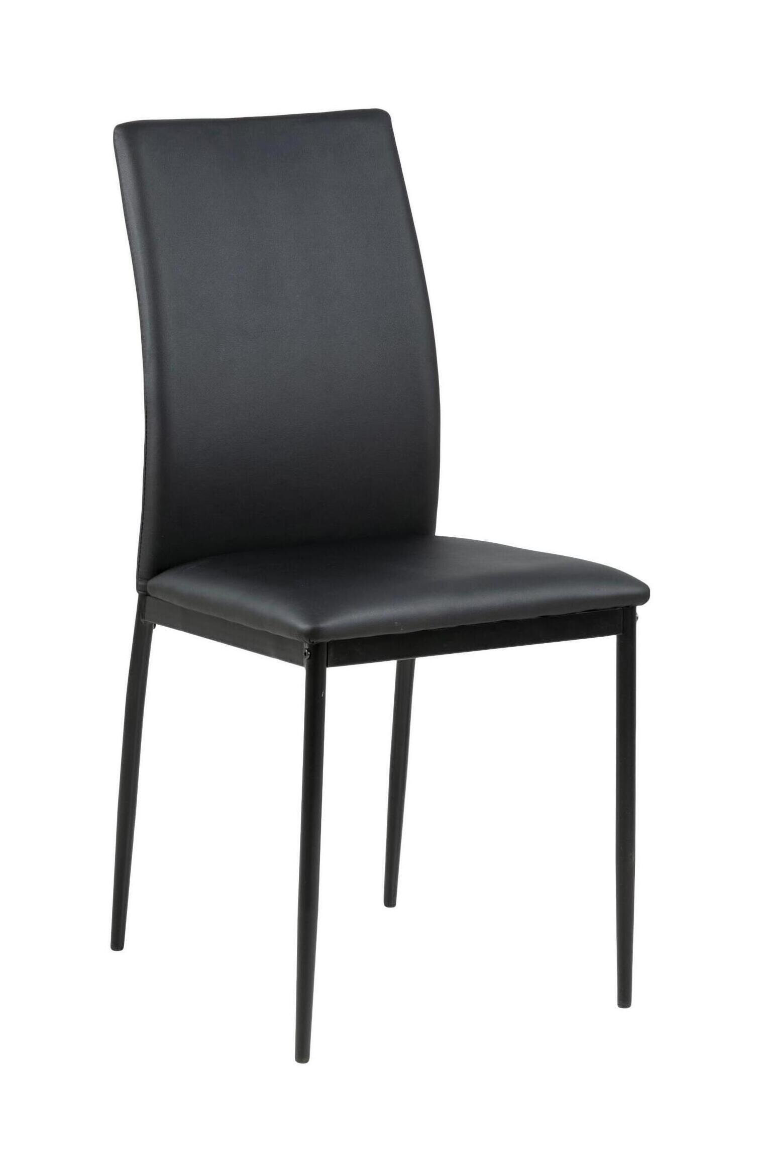 Sohome Eetkamerstoel - set van 4 - Sabreen - PU - Zwart