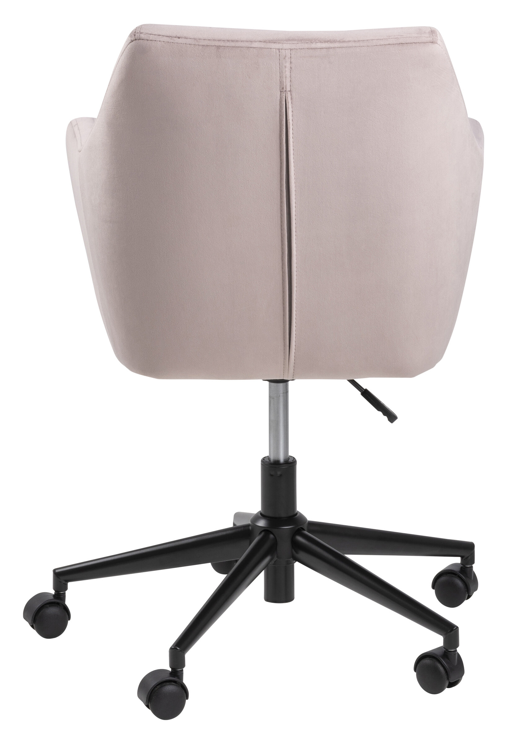 Bendt Bureaustoel 'Rikke' Velvet, kleur Dusty Rose