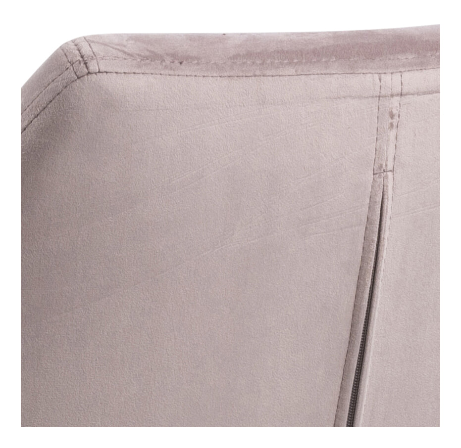 Bendt Bureaustoel 'Rikke' Velvet, kleur Dusty Rose