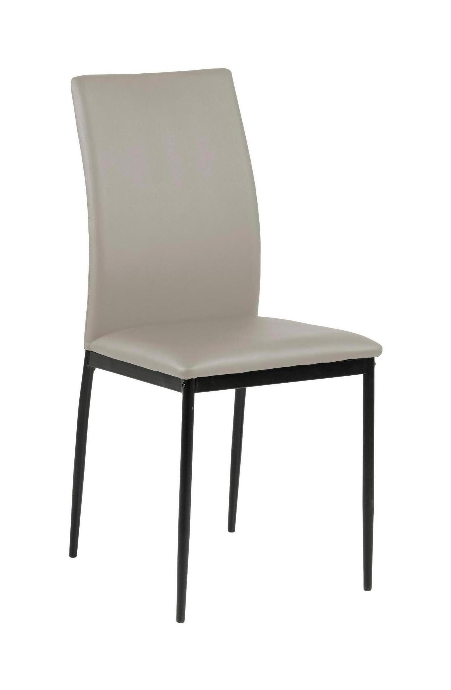 Sohome Eetkamerstoel - set van 4 - Sabreen - PU - Taupe