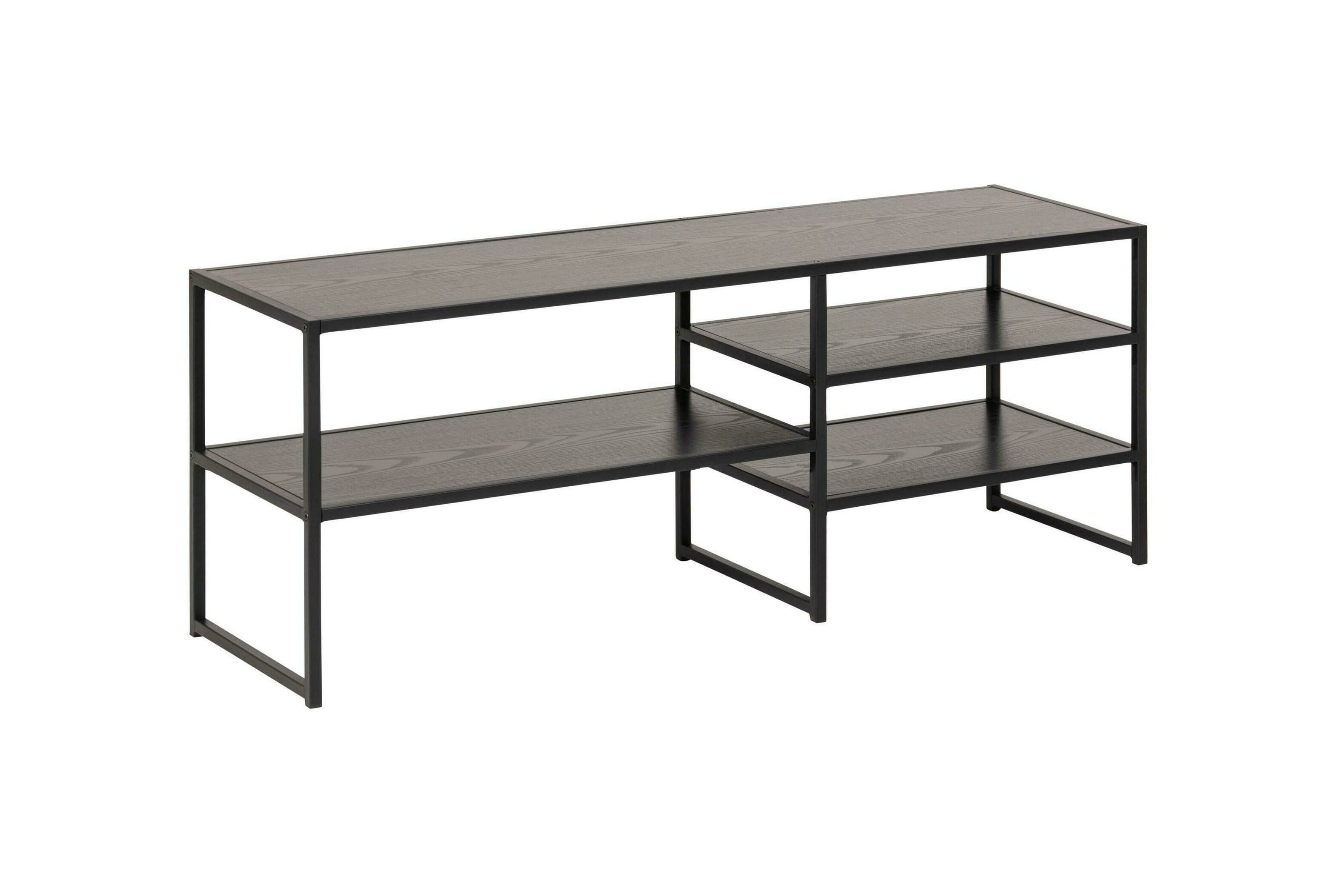 Sohome TV-meubel 'Holger' Essen en metaal, 120cm, kleur Zwart