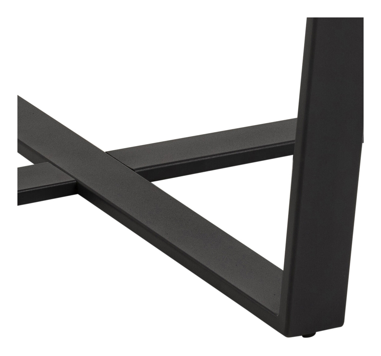 Bendt Ronde Eettafel 'Per' Ø110cm Marmerlook, kleur Bruin