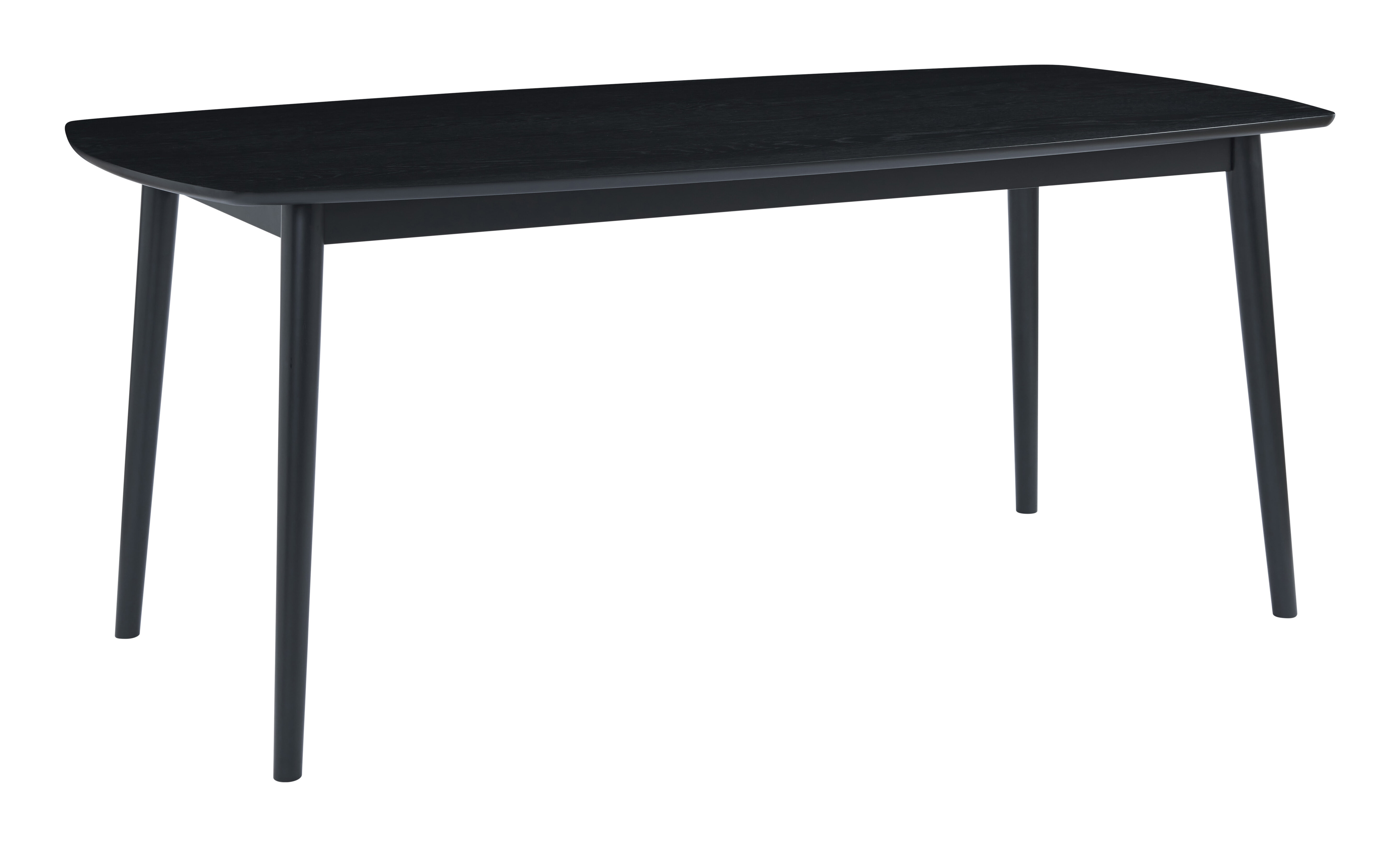 Bendt Eettafel 'Avi' 180 x 90cm, kleur Zwart Bendt Eettafel 'Avi' 180 x 90cm, kleur Zwart