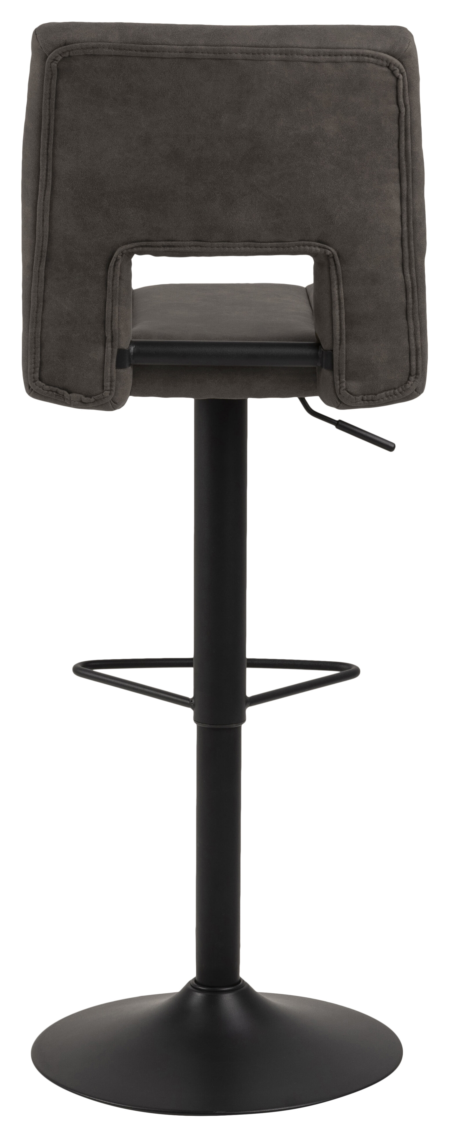 Bendt Barkruk 'Ruth' (zithoogte 62-83cm), kleur Antraciet