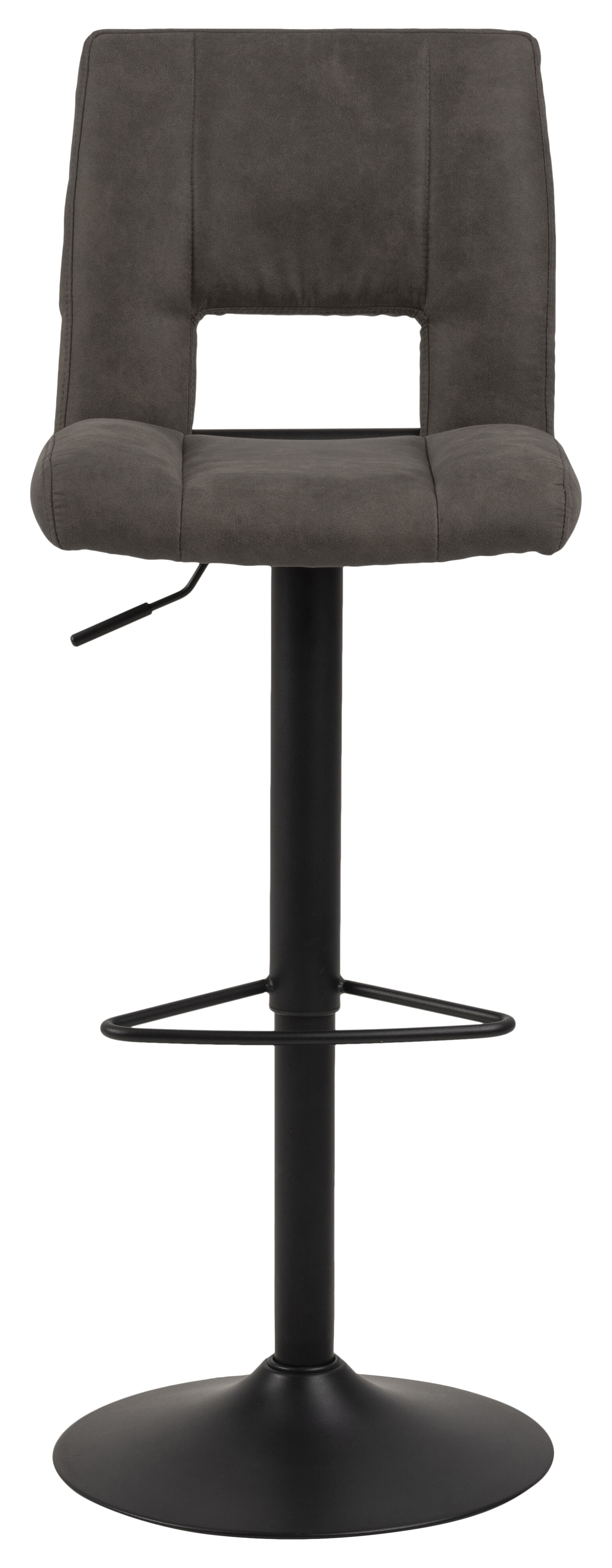 Bendt Barkruk 'Ruth' (zithoogte 62-83cm), kleur Antraciet