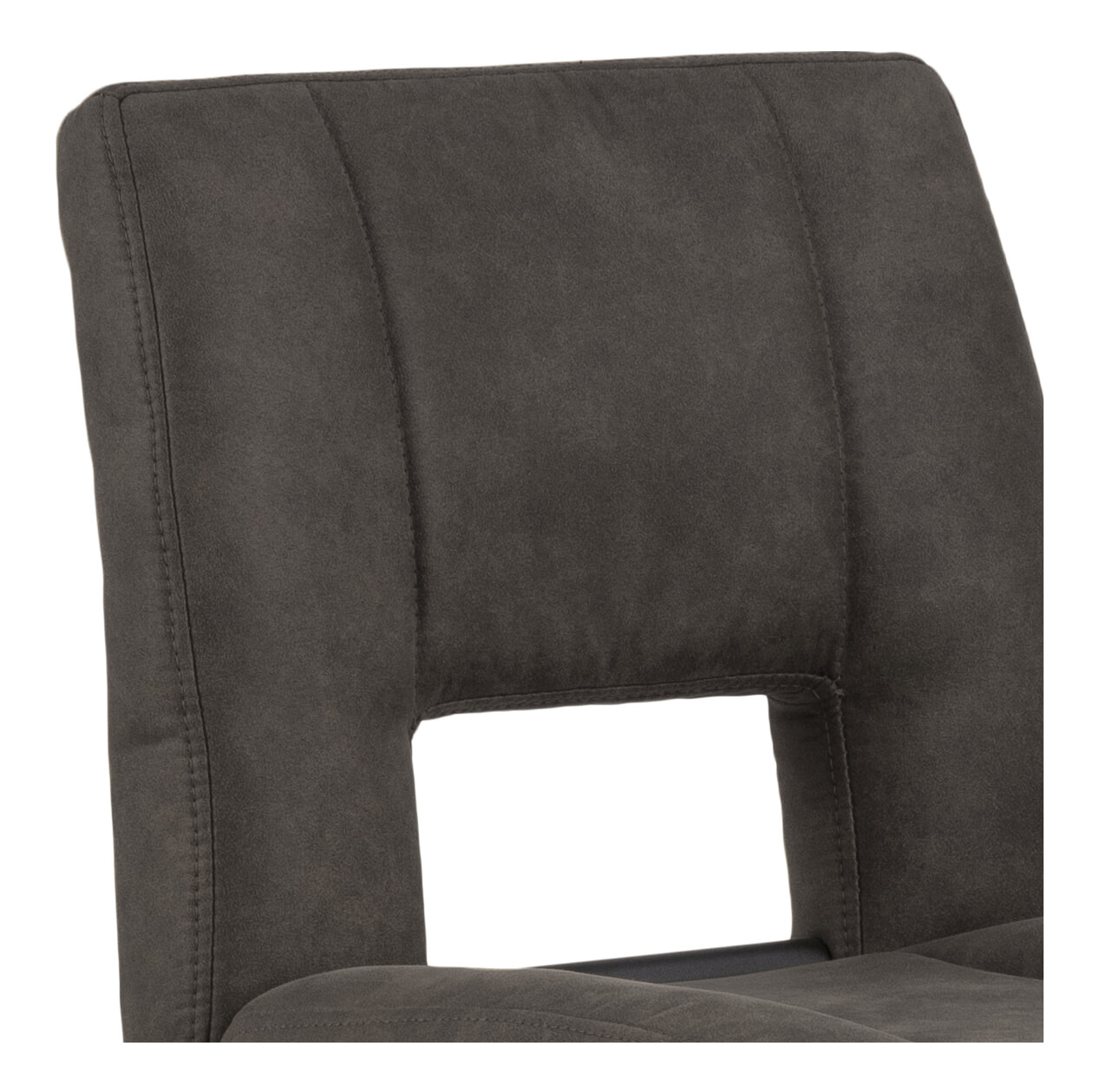Bendt Barkruk 'Ruth' (zithoogte 62-83cm), kleur Antraciet
