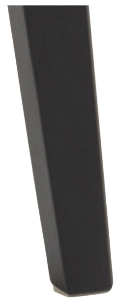 Bendt Ronde Eettafel 'Torkil' 105cm Eikenfineer, kleur Zwart