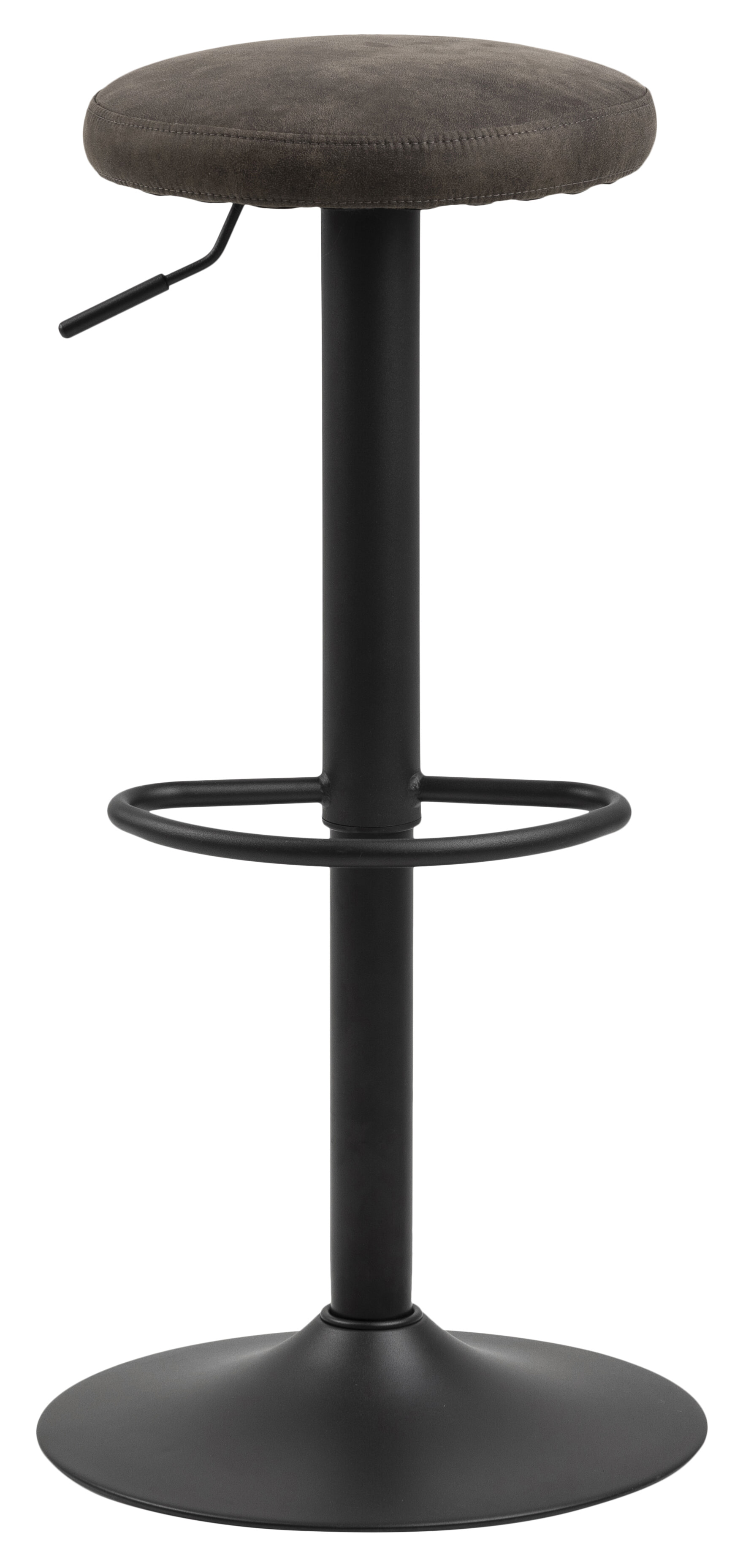 Bendt Barkruk 'Inger' (zithoogte 62-82cm), kleur Antraciet