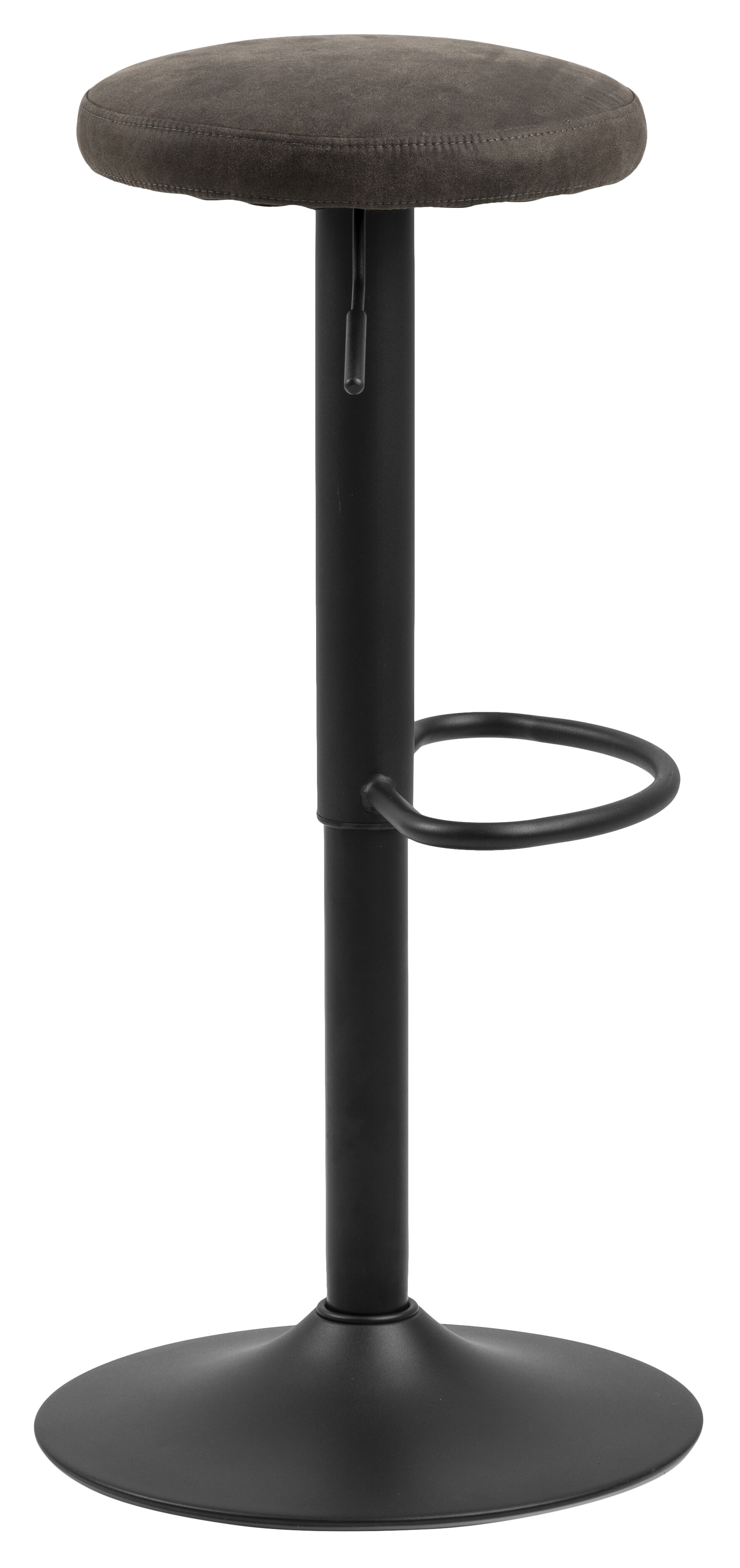 Bendt Barkruk 'Inger' (zithoogte 62-82cm), kleur Antraciet