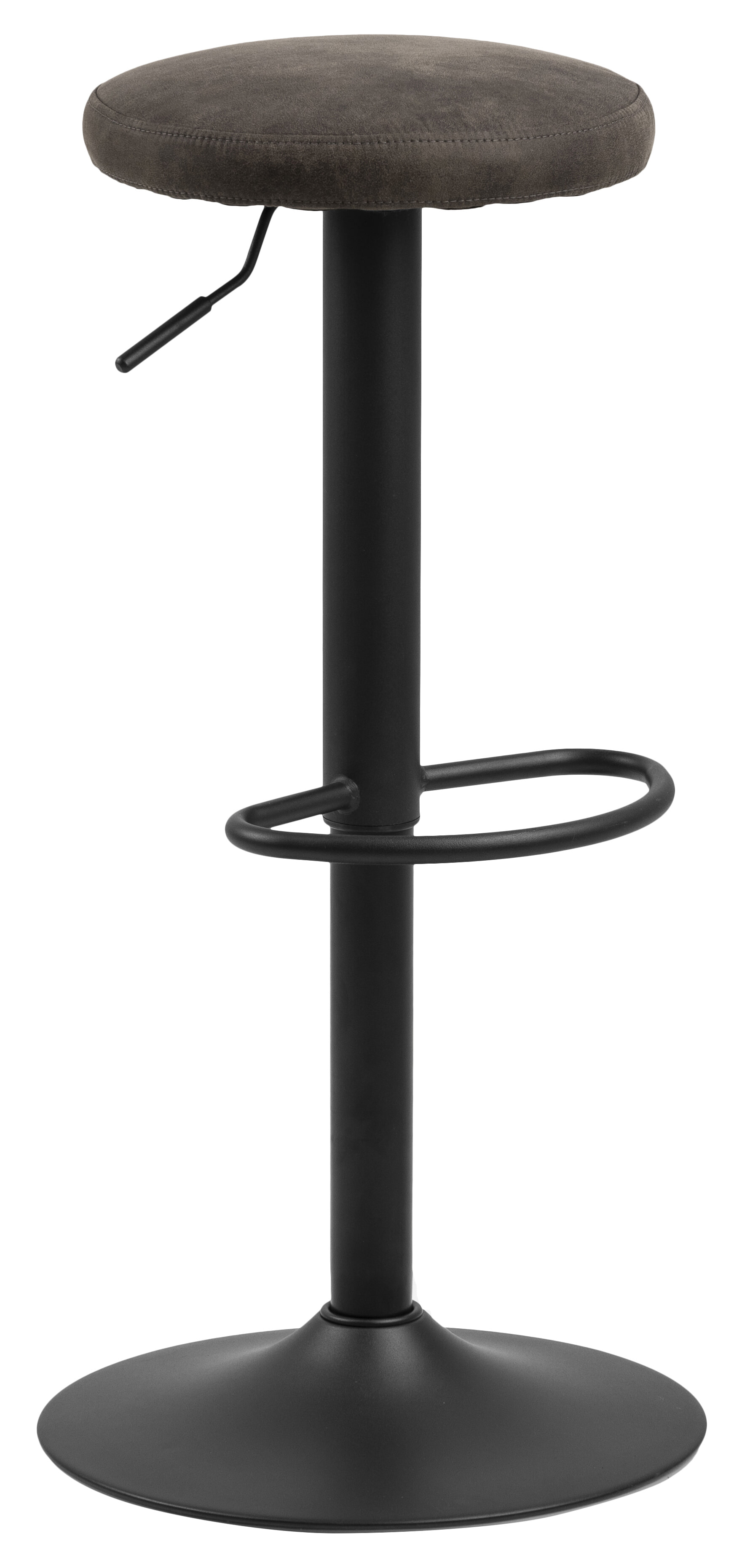 Bendt Barkruk 'Inger' (zithoogte 62-82cm), kleur Antraciet