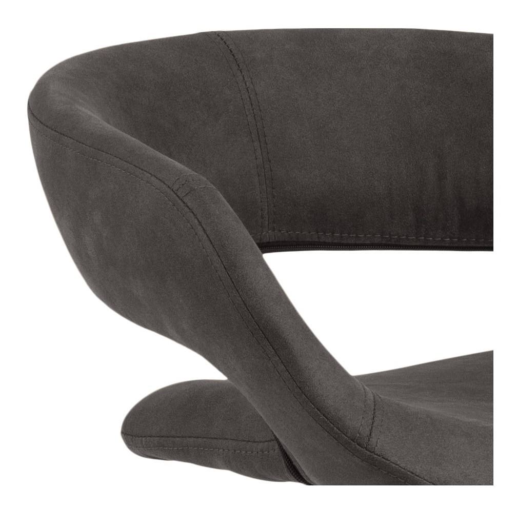 Bendt Barkruk 'Pia' (zithoogte 59-80cm), kleur Antraciet