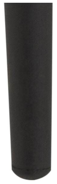 Bendt Halbankje 'Kiara' Velvet, kleur Dark Grey