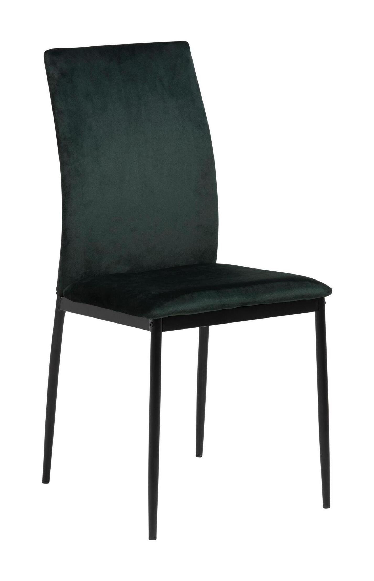 Sohome Eetkamerstoel - set van 4 - Sabreen - Velvet - Donkergroen