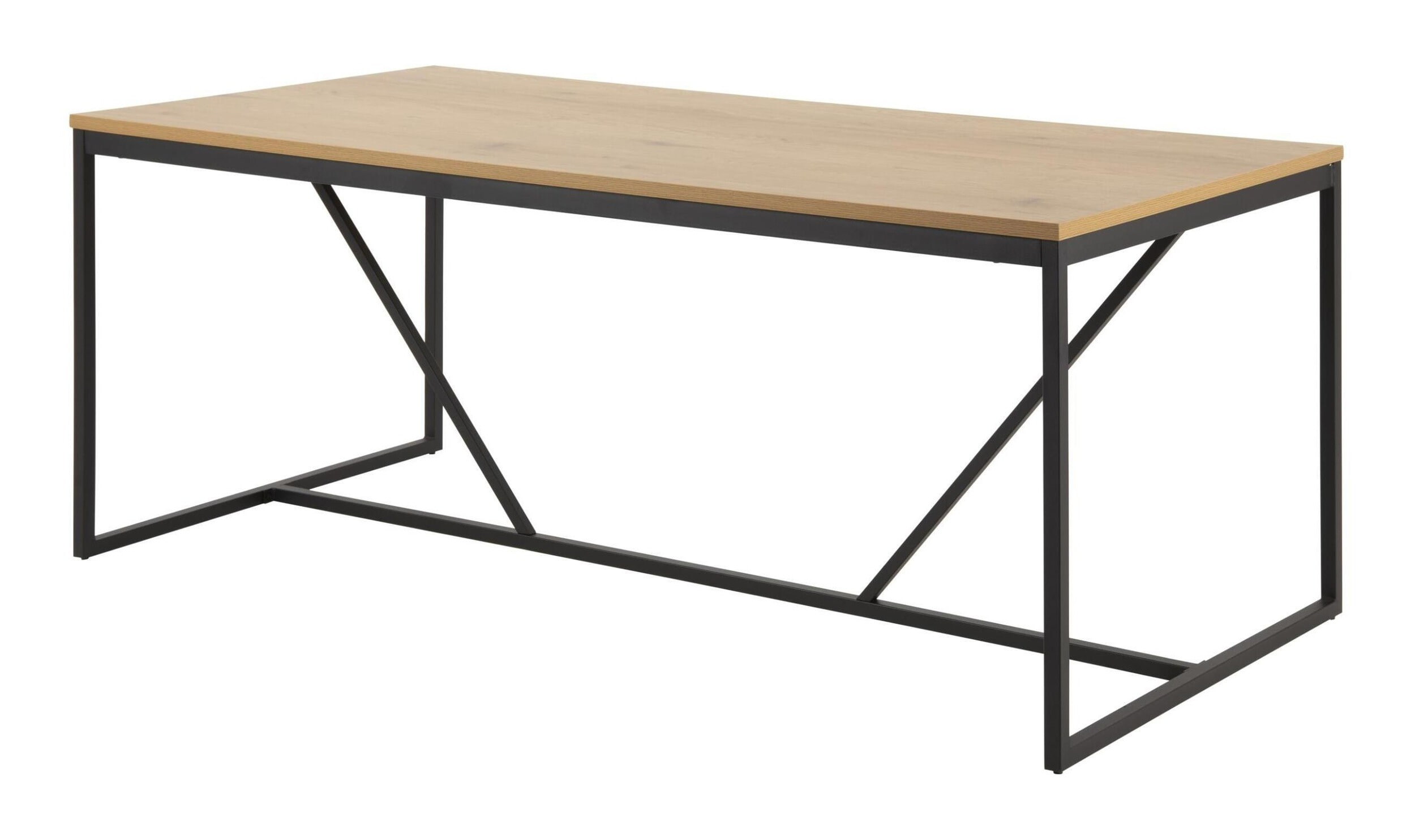 Bendt Eettafel 'Holger' Eiken, 180 x 90cm