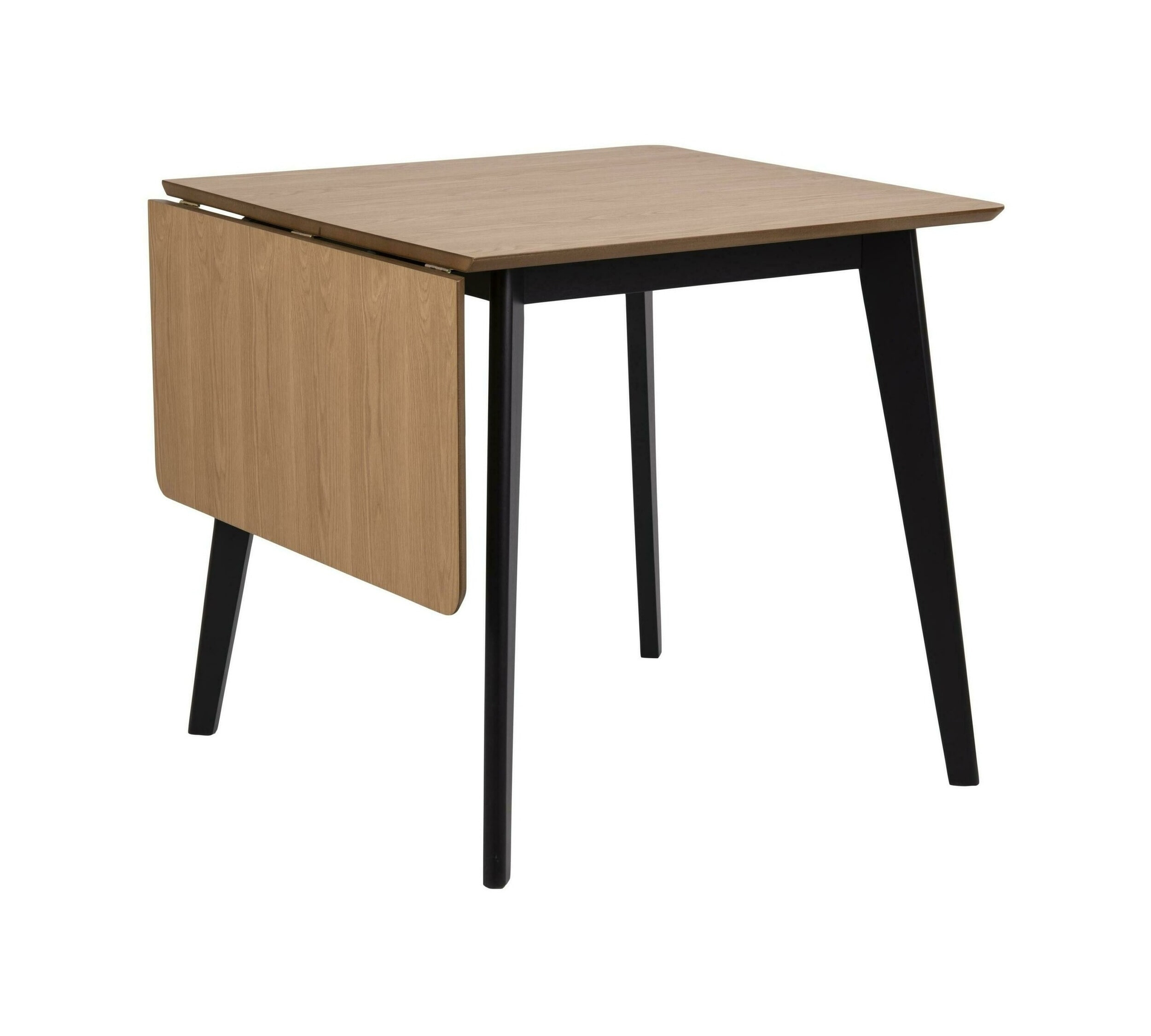 Sohome Uitklapbare Eettafel 'Torkil' Eiken, 80/120 x 80cm