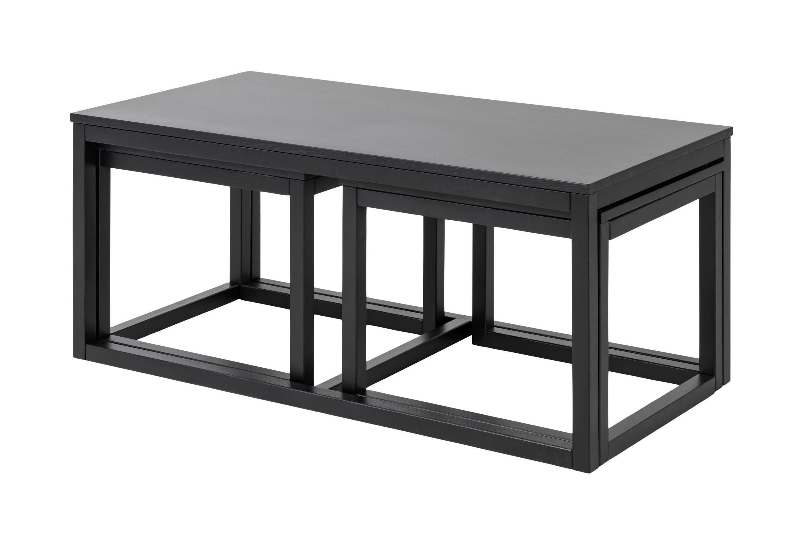 Sohome Salontafel Aixa - Eiken - 120 x 60cm - Set van 3 stuks