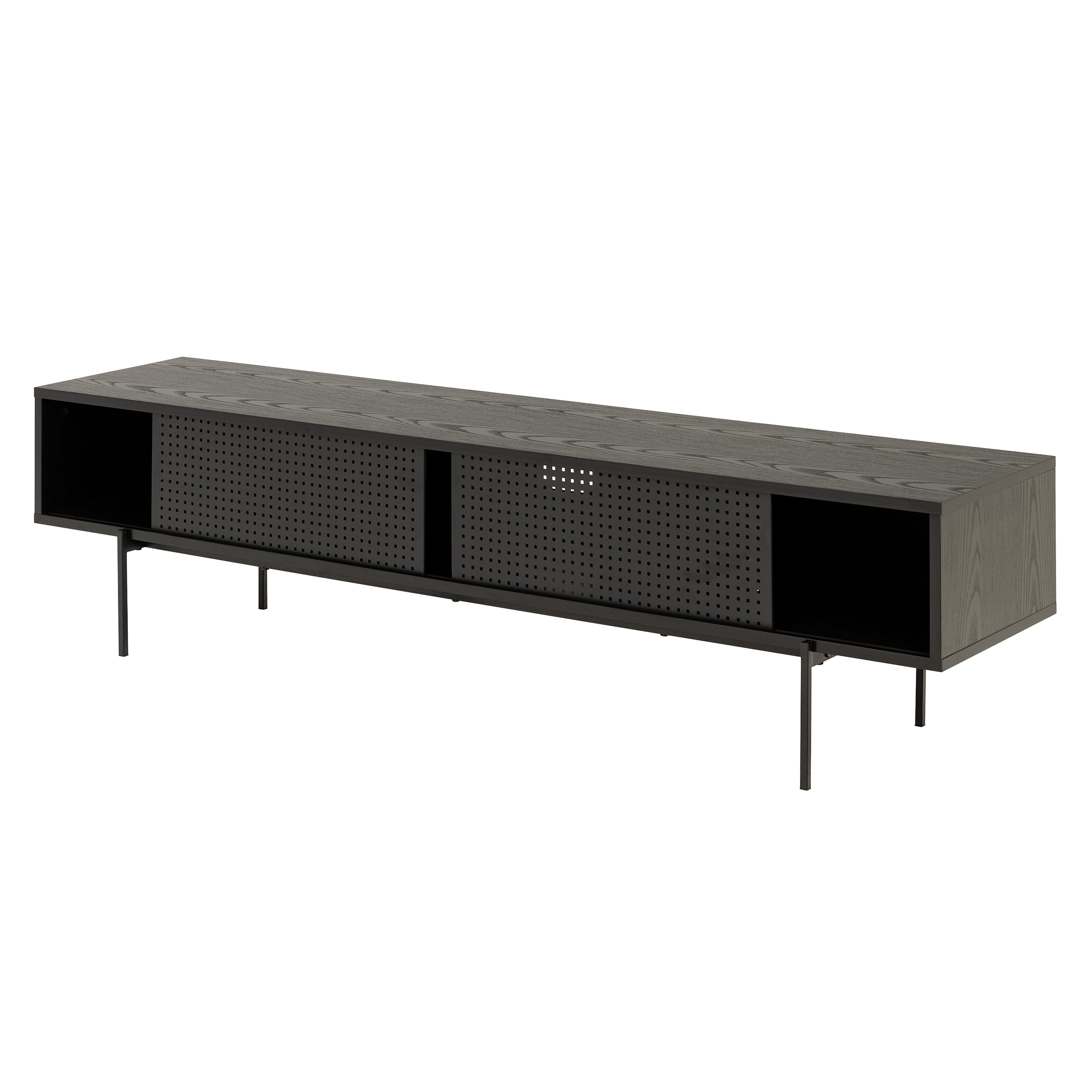 Bendt TV-meubel 'Mick' 180cm, kleur Zwart