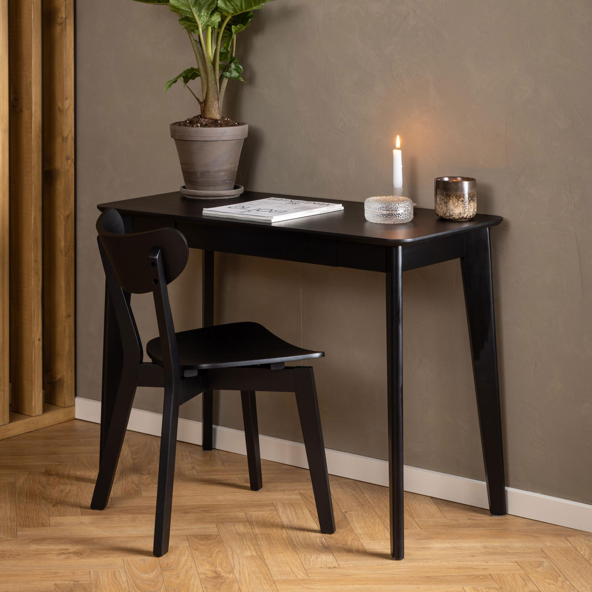 Bendt Bureau Torkil 100 x 50cm - Zwart