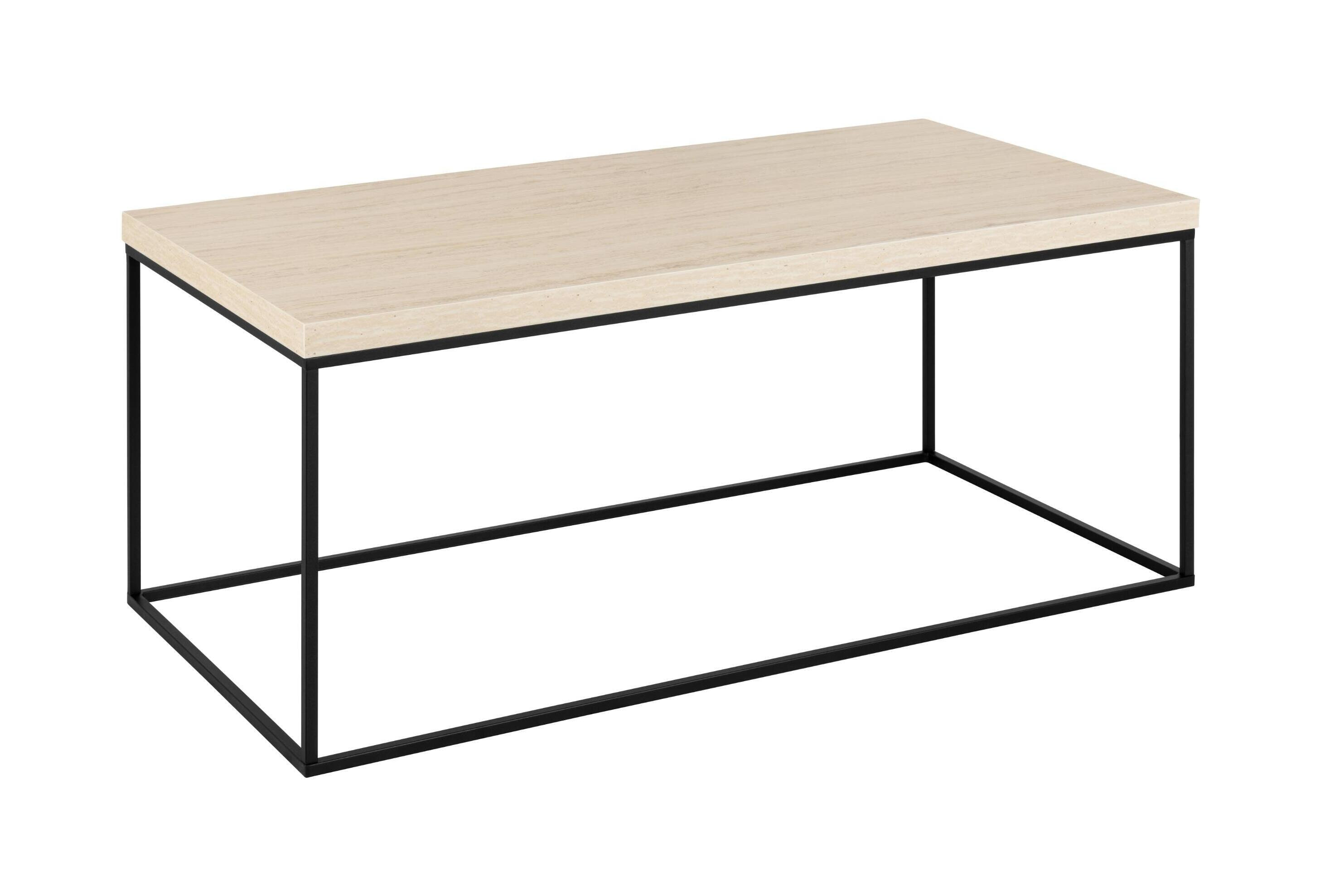 Sohome Salontafel Kathy - Travertin look - 110 x 55cm - Beige