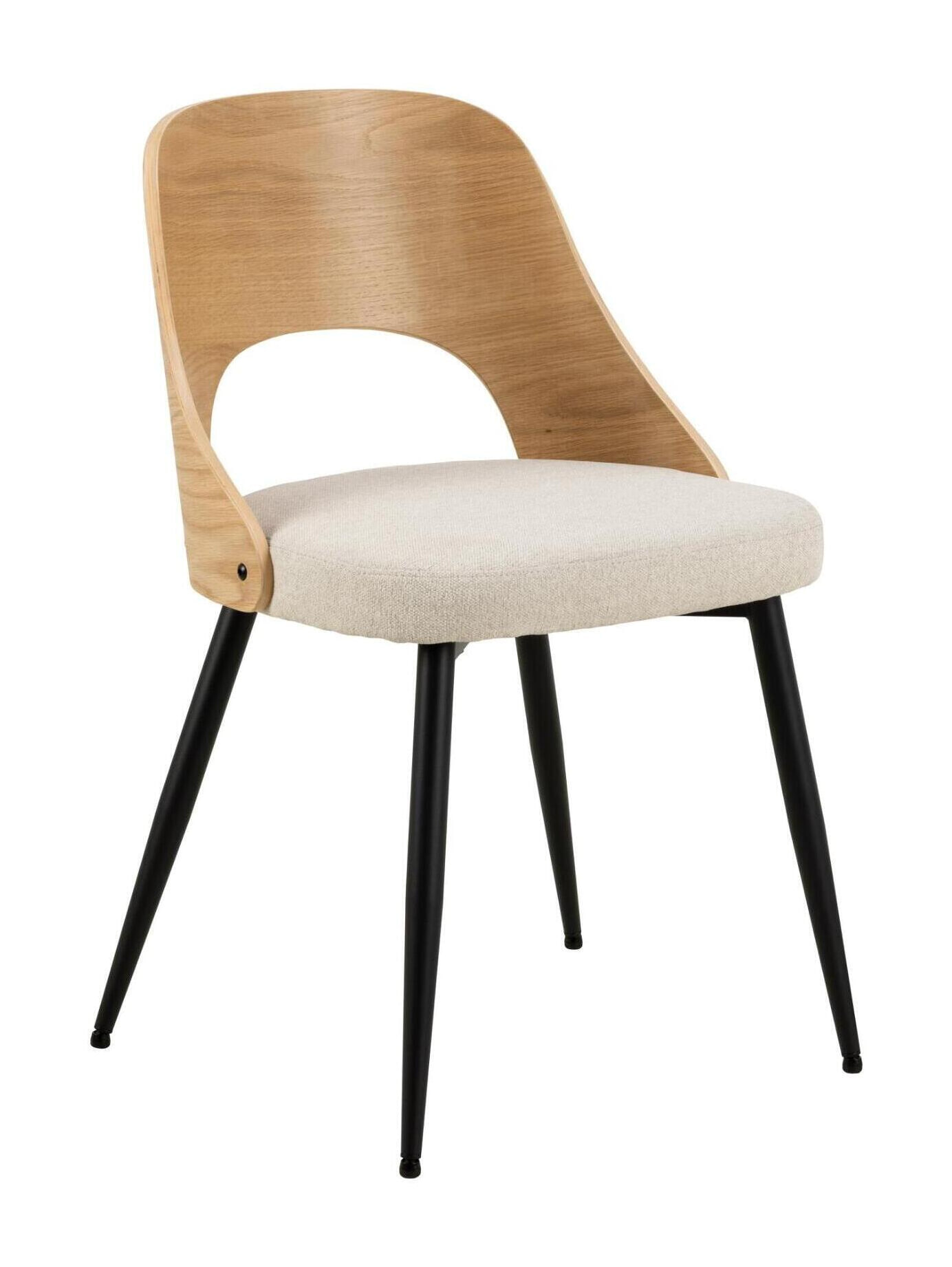 Sohome Eetkamerstoel - set van 2 - Brendan - Eiken - Beige