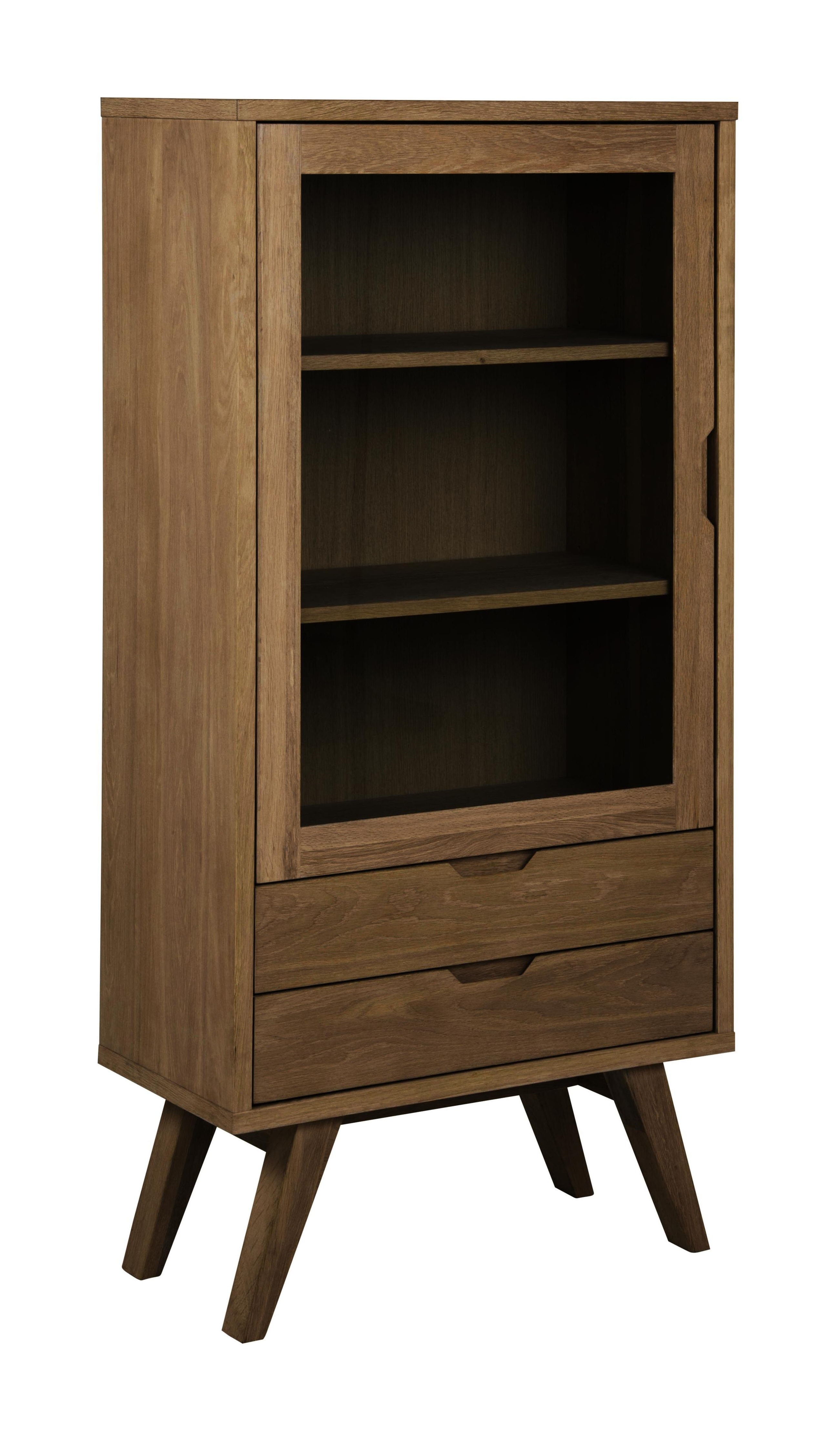 Bendt Vitrinekast Mads Eiken, 145 x 72cm - Bruin