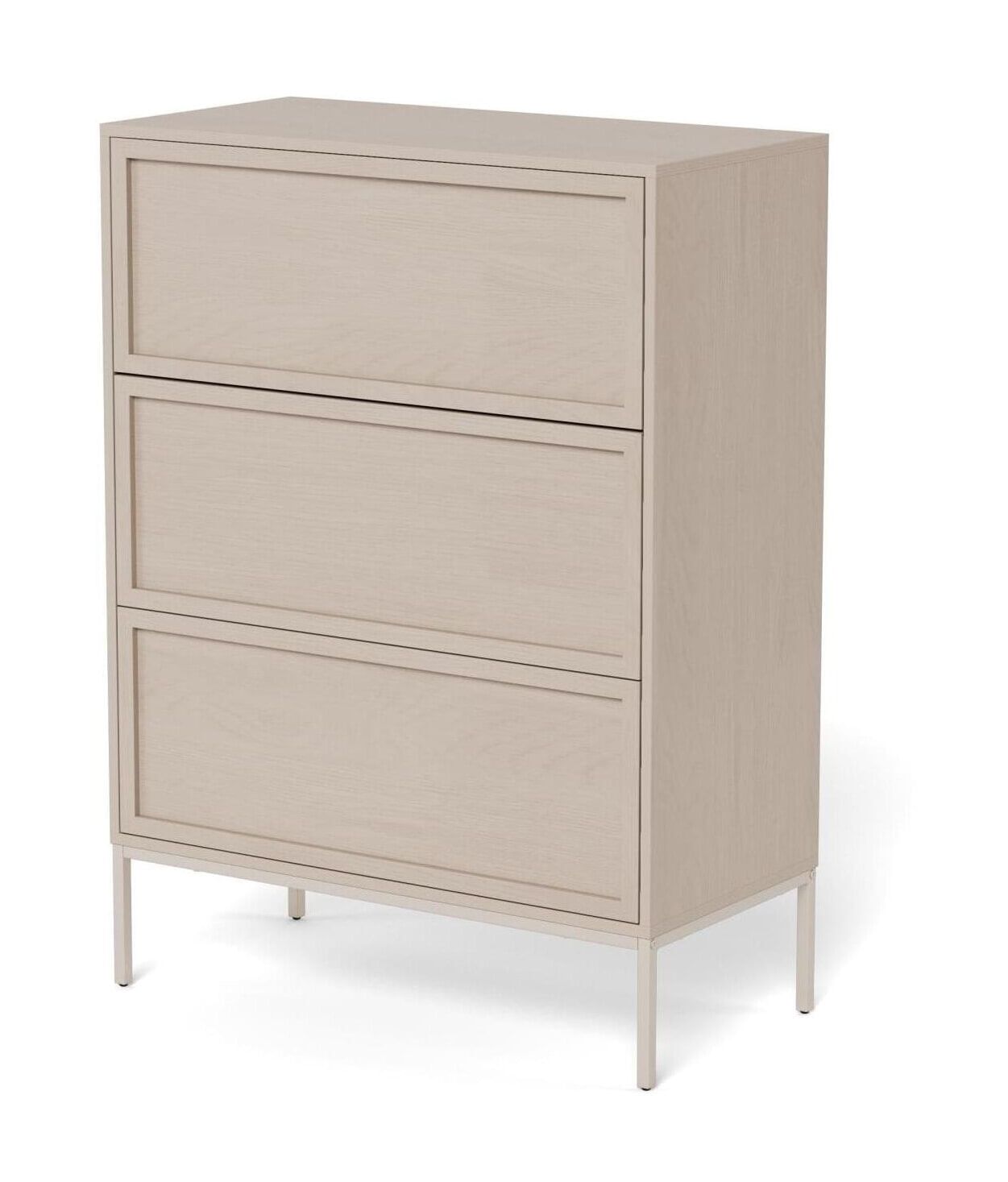 Bendt Ladekast 'Nakea' Eikenlook, Met 3 laden