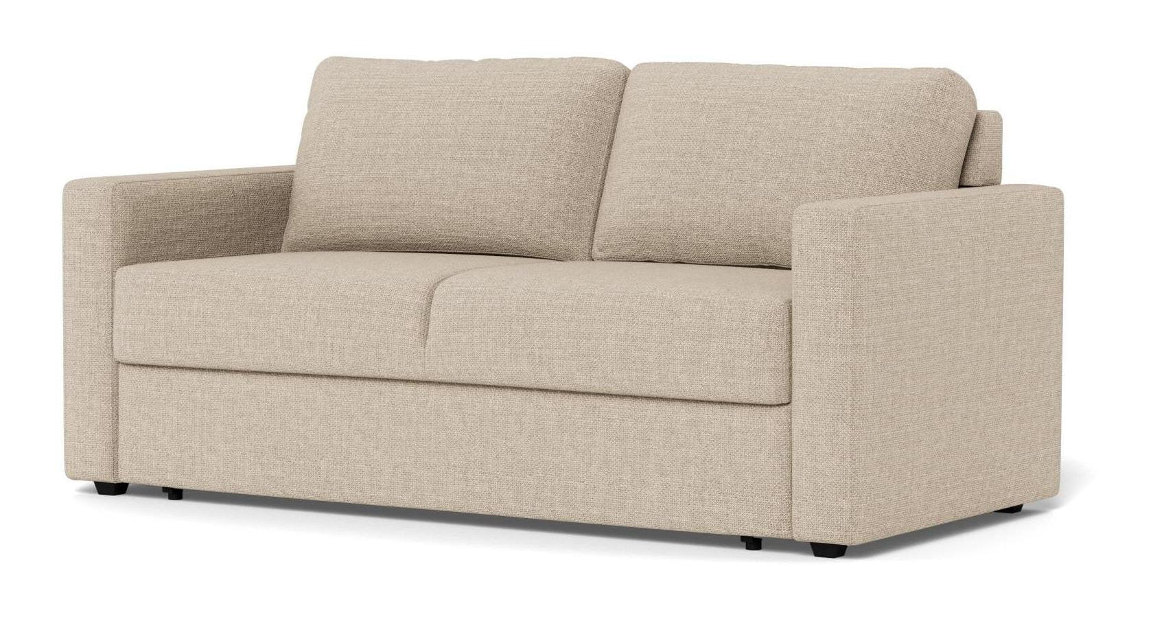 Bendt Slaapbank 'Karley' Structuurstof, 176cm, kleur Beige