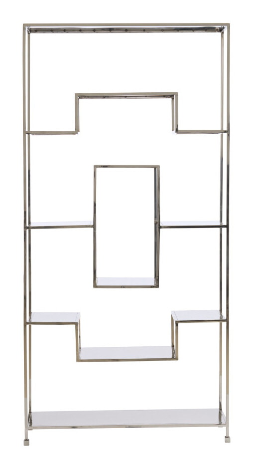 Light & Living Wandkast Rezina 205 x 100cm - Nikkel